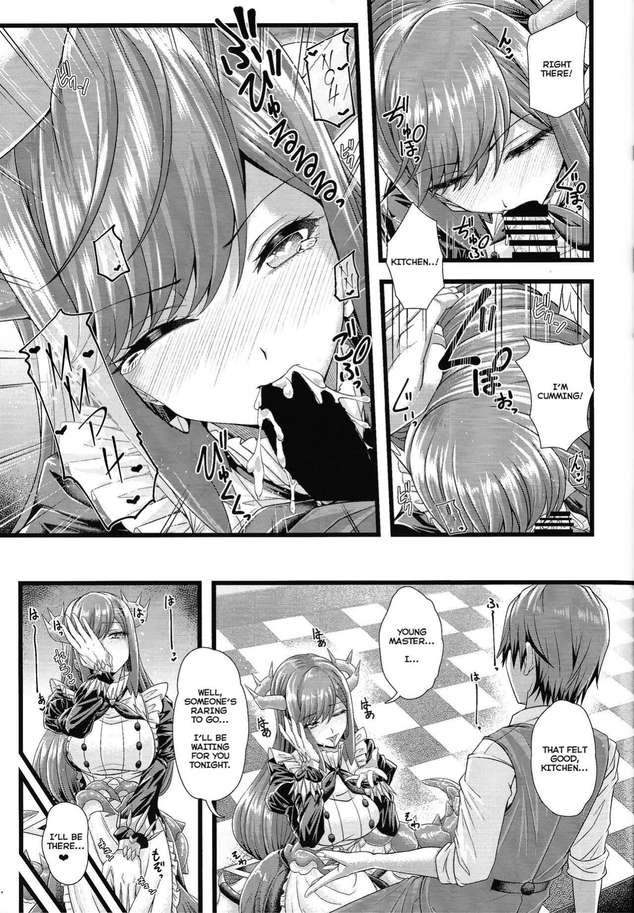 (C102) [Duelroid (JYUN, Hassen)] Dragon Maid no Yotogibanashi | Dragonmaid's Night Service (Yu-Gi-Oh! OCG) [Rising Sun Translations]