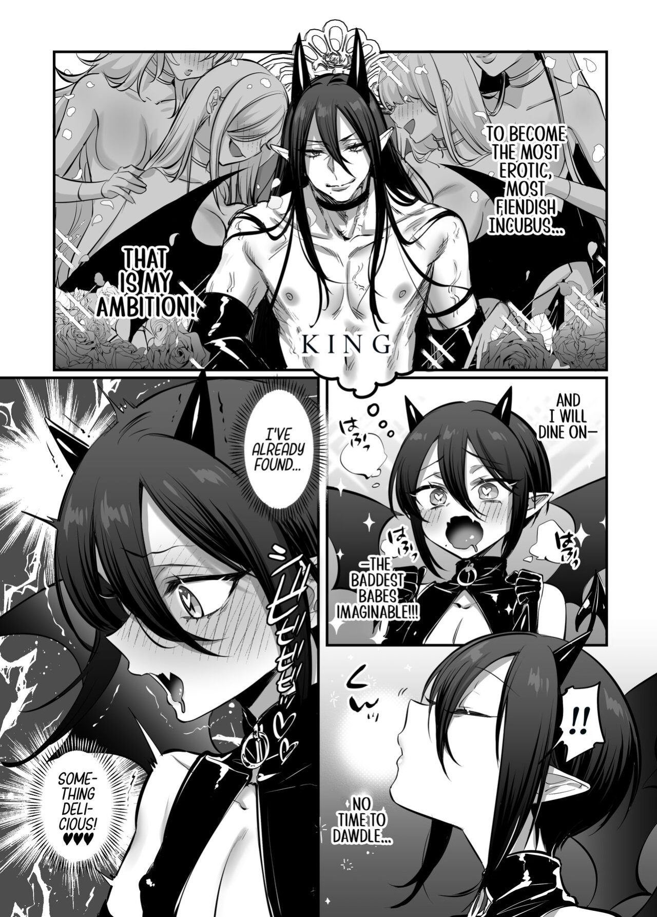 [NUH (Morino Bambi)] Incubus-kun♂ Succubus Ochi♀!? | ♂Fall From Grace♀ [Pub Faggots]