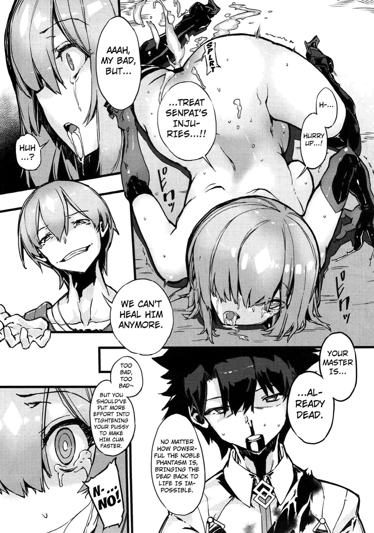 (C93) [Kenja Time (Zutta)] Bad End Catharsis Vol.8 (Fate Grand Order) [Kuraudo]