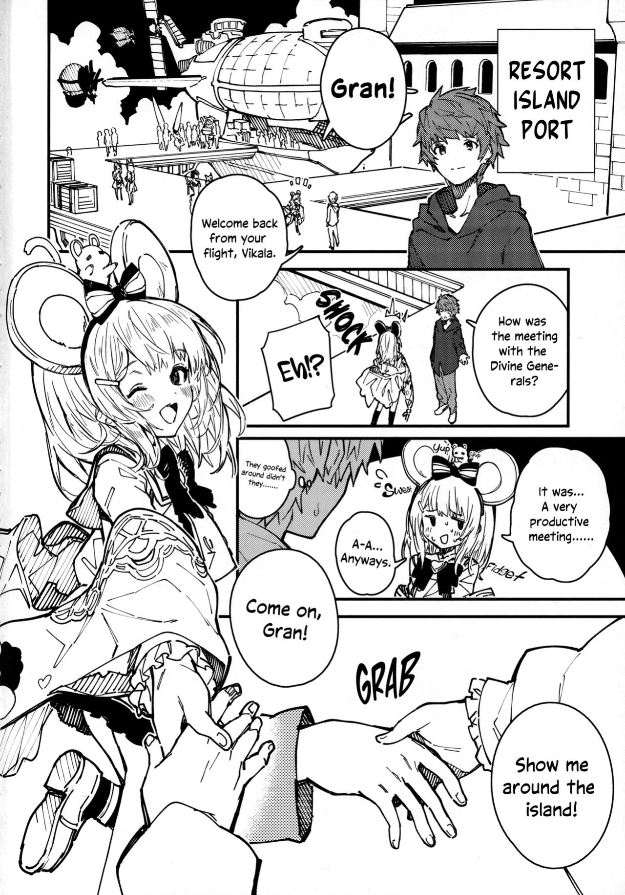 (C103) [Dot Eito (Sawayaka Samehada)] Vikala-chan to Ichaicha Suru Hon 8 Satsume (Granblue Fantasy)