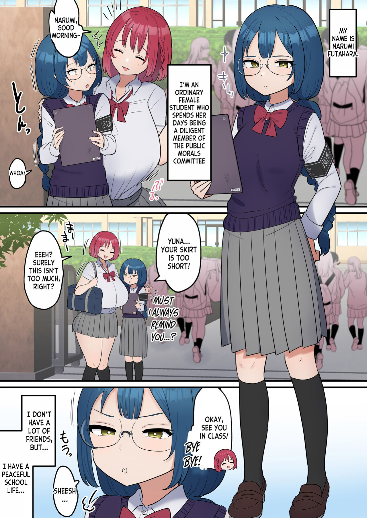 [Fence 14] Totsuzen Chinpo ga Haete Shimatta Majime Joshi, Tomodachi to Koubi Suru | The Serious girl Suddenly Grows a Dick and Fucks Her Friend [desudesu]