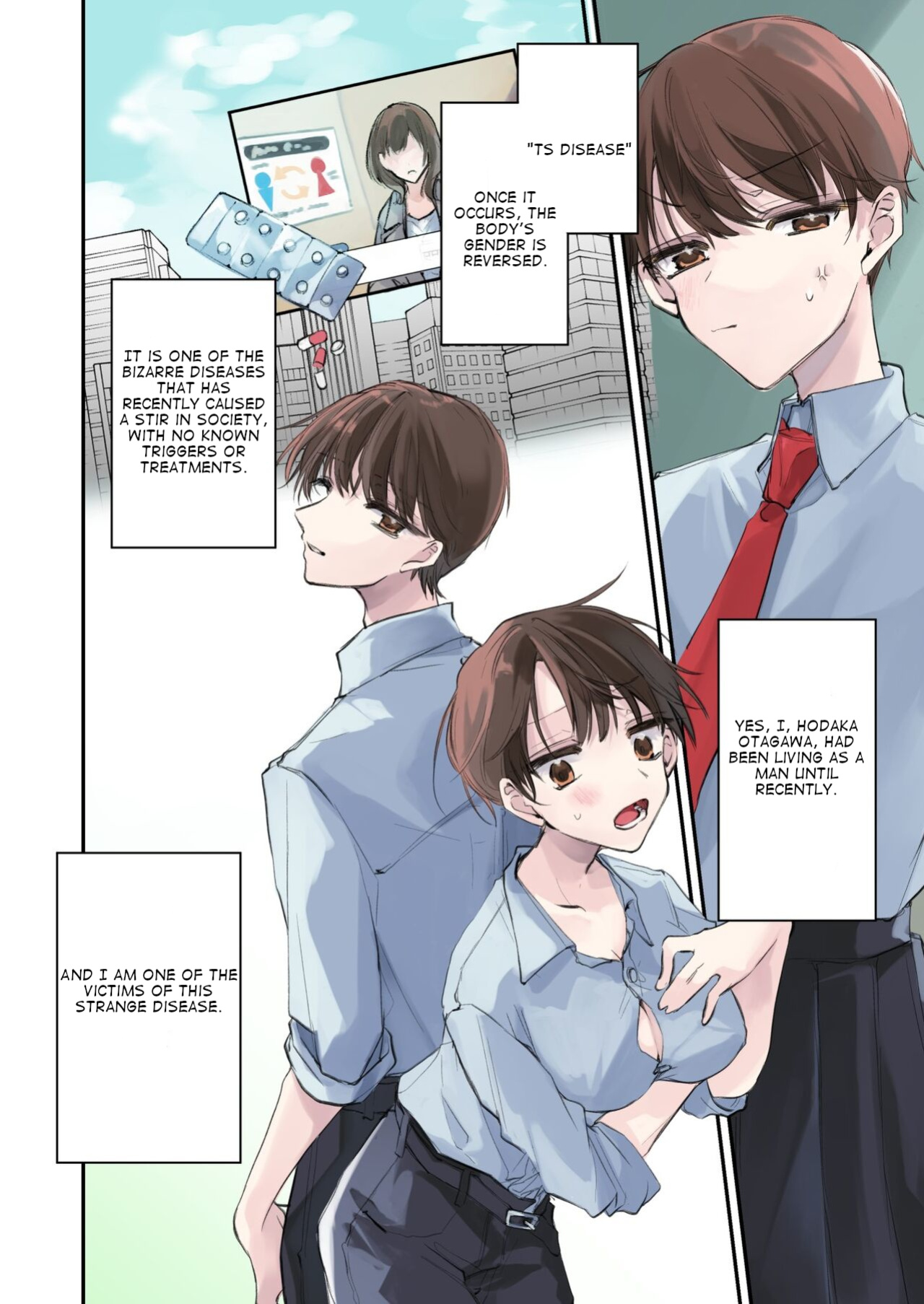 [Amuai Okashi Seisakusho (Namamugi, Sanada)] TS-kko Hyoui Appli ~Kachiki na TS-kko wa Suki Katte ni Karada o Tsukawarete Kizuitara Mesuochi Shitemashita~