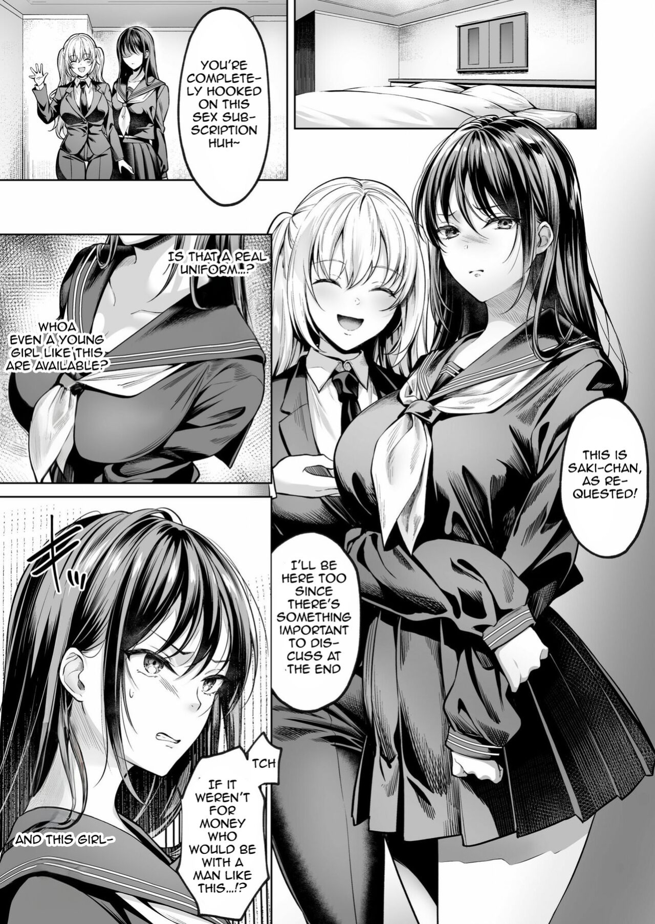 [Yomogi Mametarou] Subscription Girls ~Rent Out Troubled Beauties~ (1-2) | Subsc Girl ~Wakeari Bishoujo Okashi Shimasu~ (1-2) [Aishi21]
