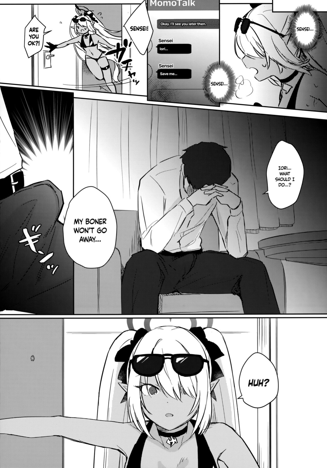 [Miracle Syrup (Shitimirin)] Sensei wa Najiraretai | Sensei Wants to be Scolded (Blue Archive) [Douzo Lad Translations]