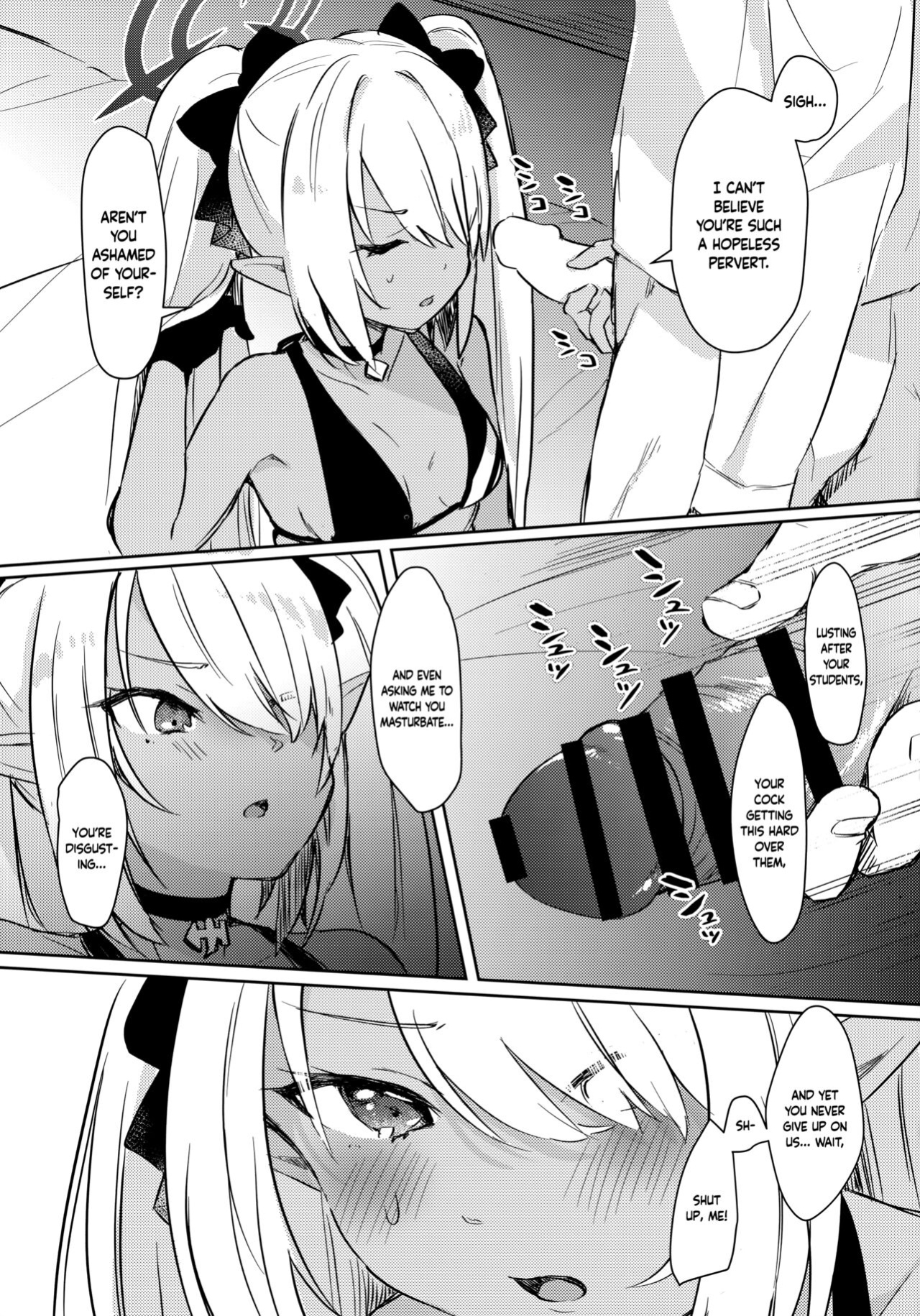 [Miracle Syrup (Shitimirin)] Sensei wa Najiraretai | Sensei Wants to be Scolded (Blue Archive) [Douzo Lad Translations]