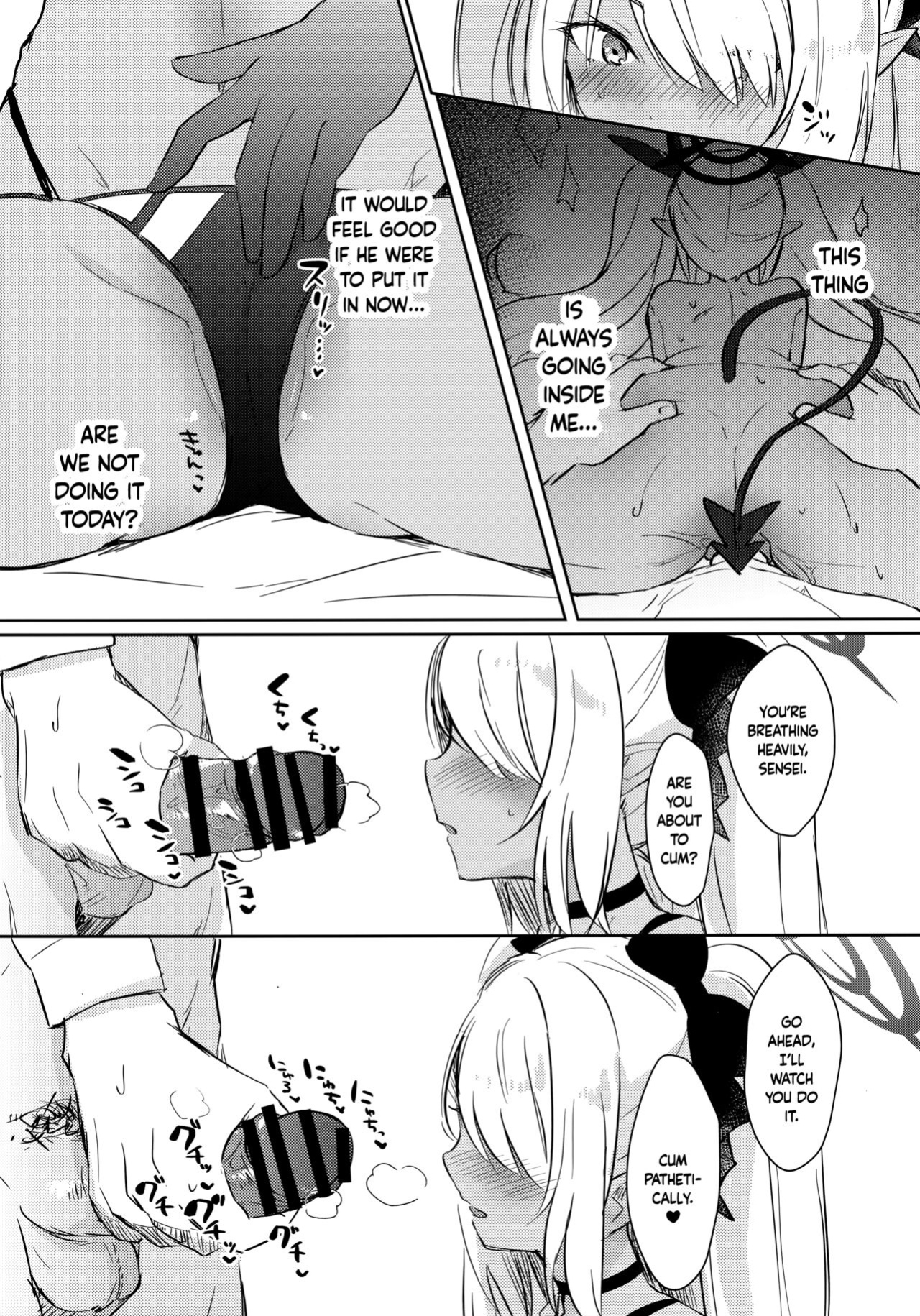 [Miracle Syrup (Shitimirin)] Sensei wa Najiraretai | Sensei Wants to be Scolded (Blue Archive) [Douzo Lad Translations]