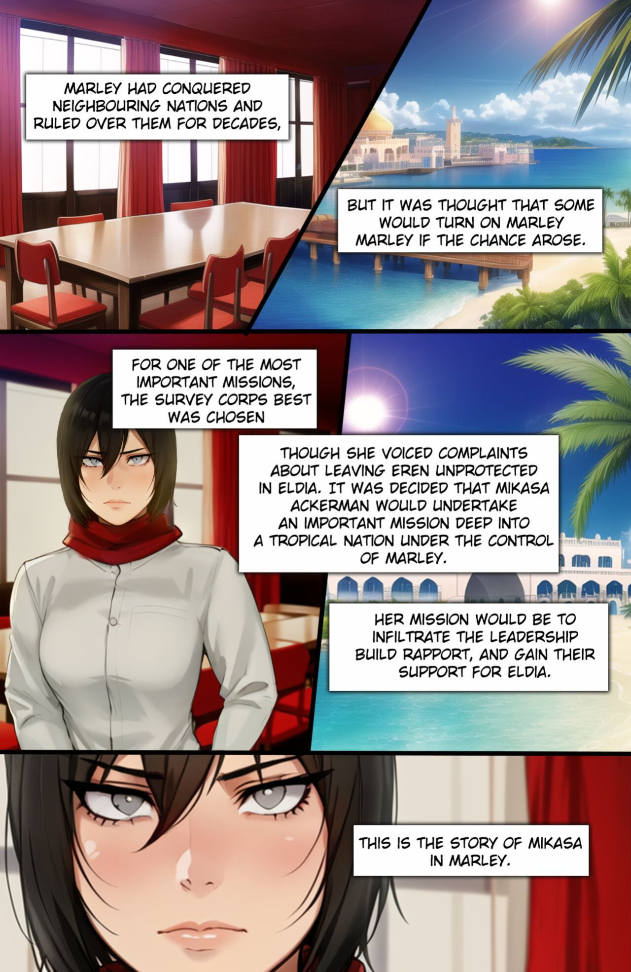 [Inusanjp] Mikasa in Marley 1-4
