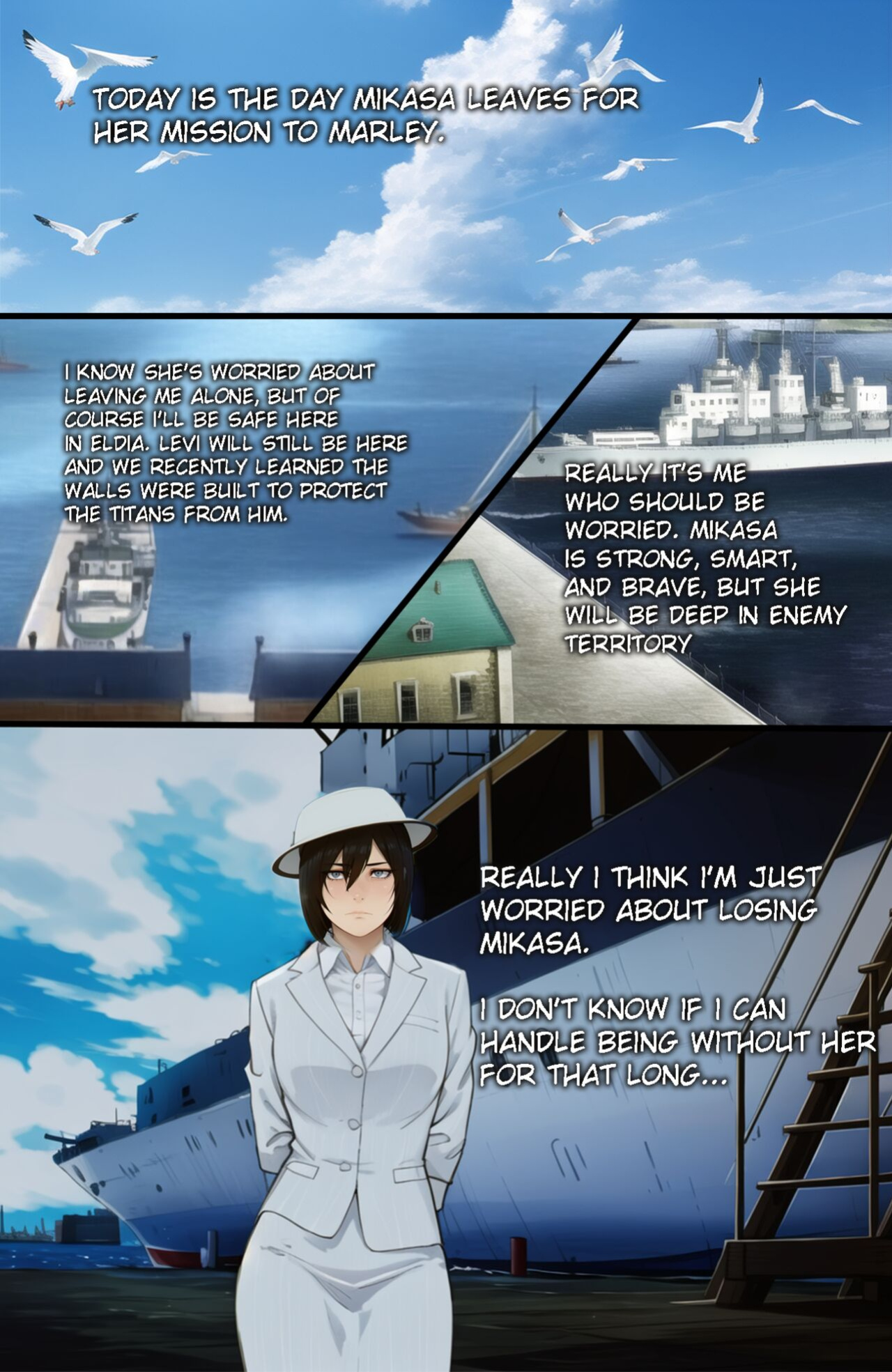 [Inusanjp] Mikasa in Marley 1-4