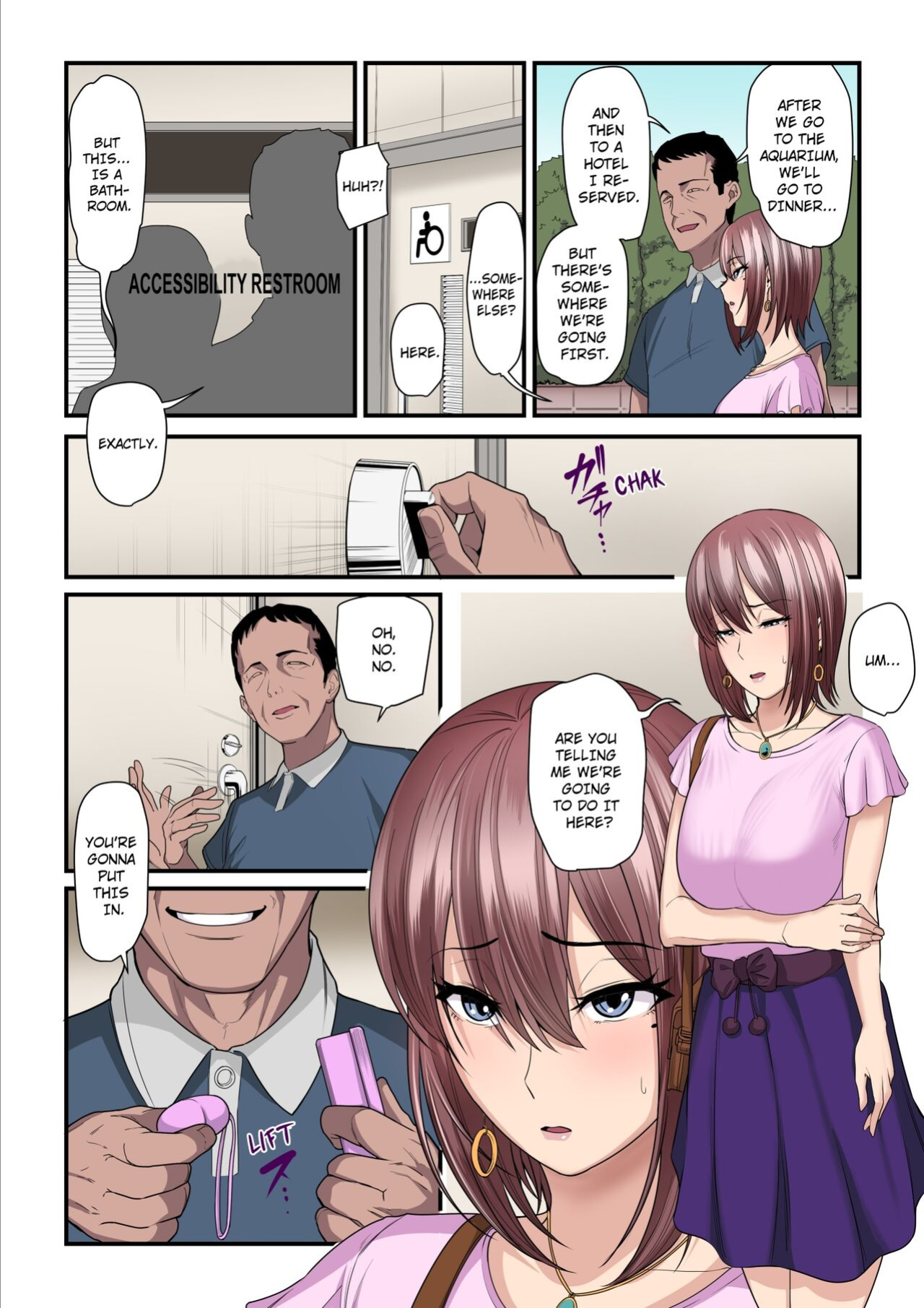 [Ura no Hikidashi (Nizii)] Pakokatsu Oji-san to Kaede-chan | Kaede and Her Sugar Daddy
