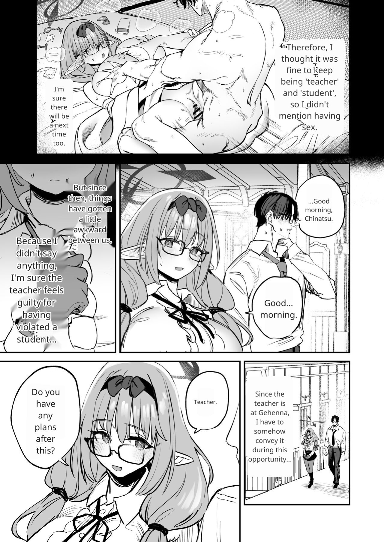 [Kawaraya-Koubou (Kawaraya)] Ore no Seito wa Succubus Kamo Shirenai (Blue Archive)