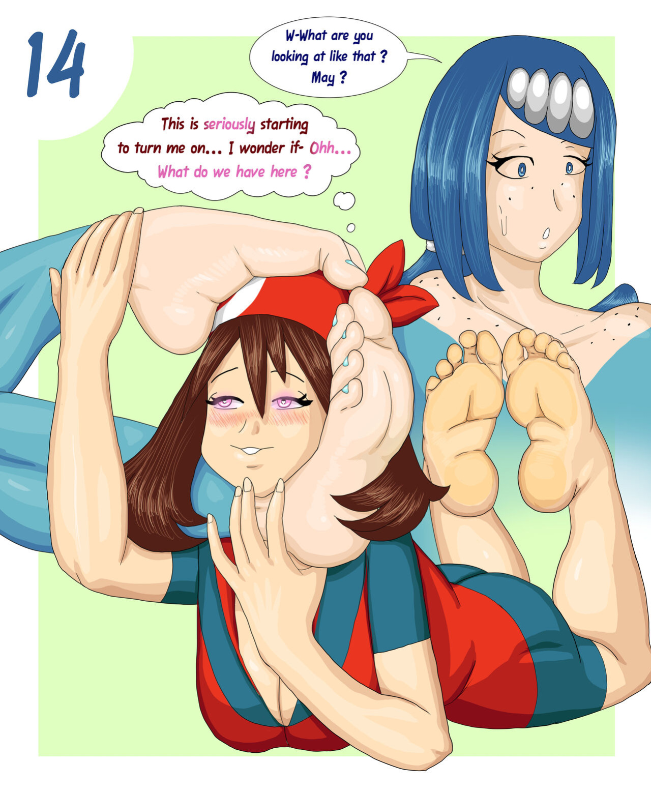 [Lord-mightyF] May and lana’s Mother (Pokemon)