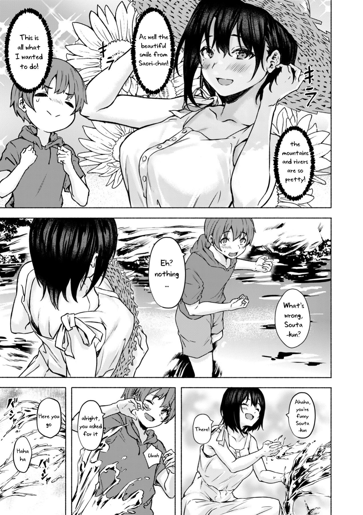 [7 Rensa (Aramaki Echizen)] Motto Okki na Saori-chan wa Fukiyou ni Eroi [Uncle Bane]