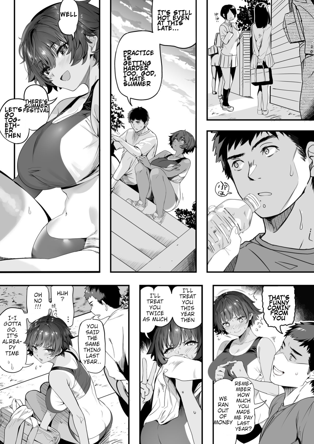 [Kansai Gyogyou Kyoudou Kumiai (Marushin)] Rikujoubu no Bokukko Doukyuusei ga Chuunen Komon ni Mesu ni Sareru Ichibu Shijuu [MTL]