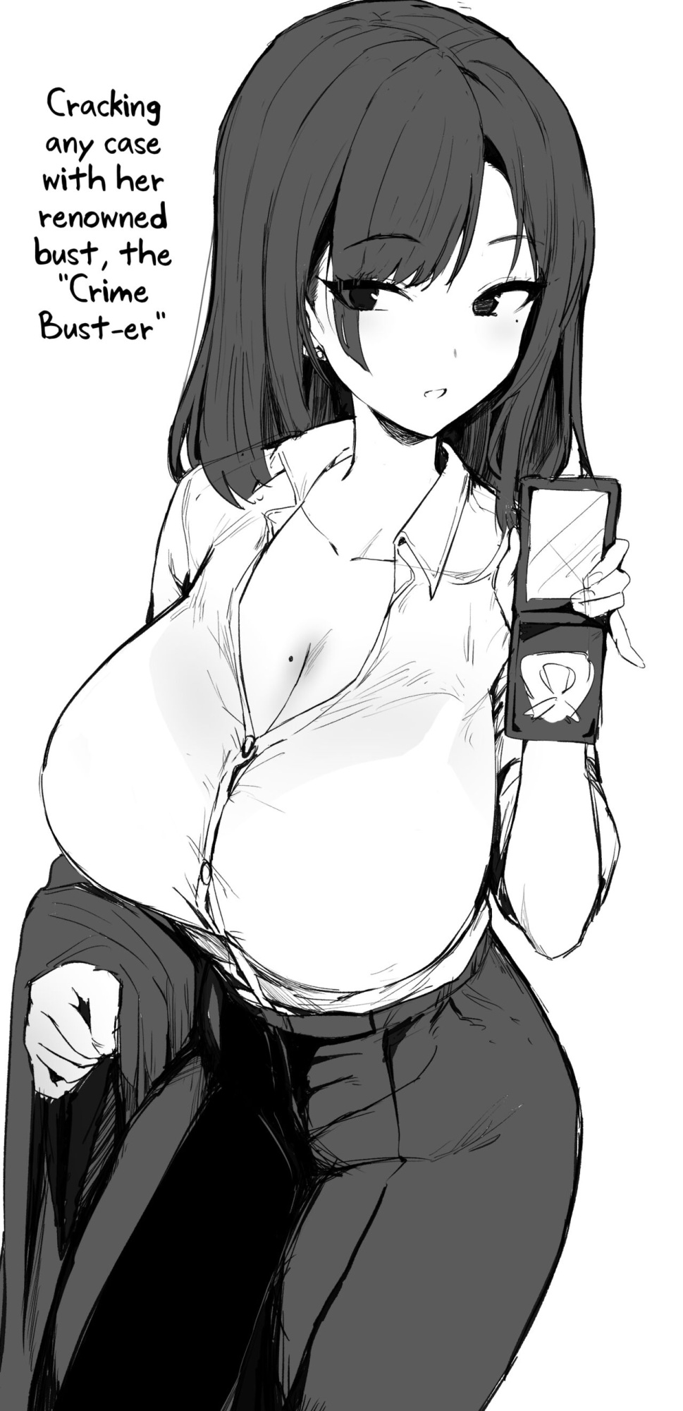 [Hotate-chan] Oppai Keiji | Busty Cop [SaLamiLid]