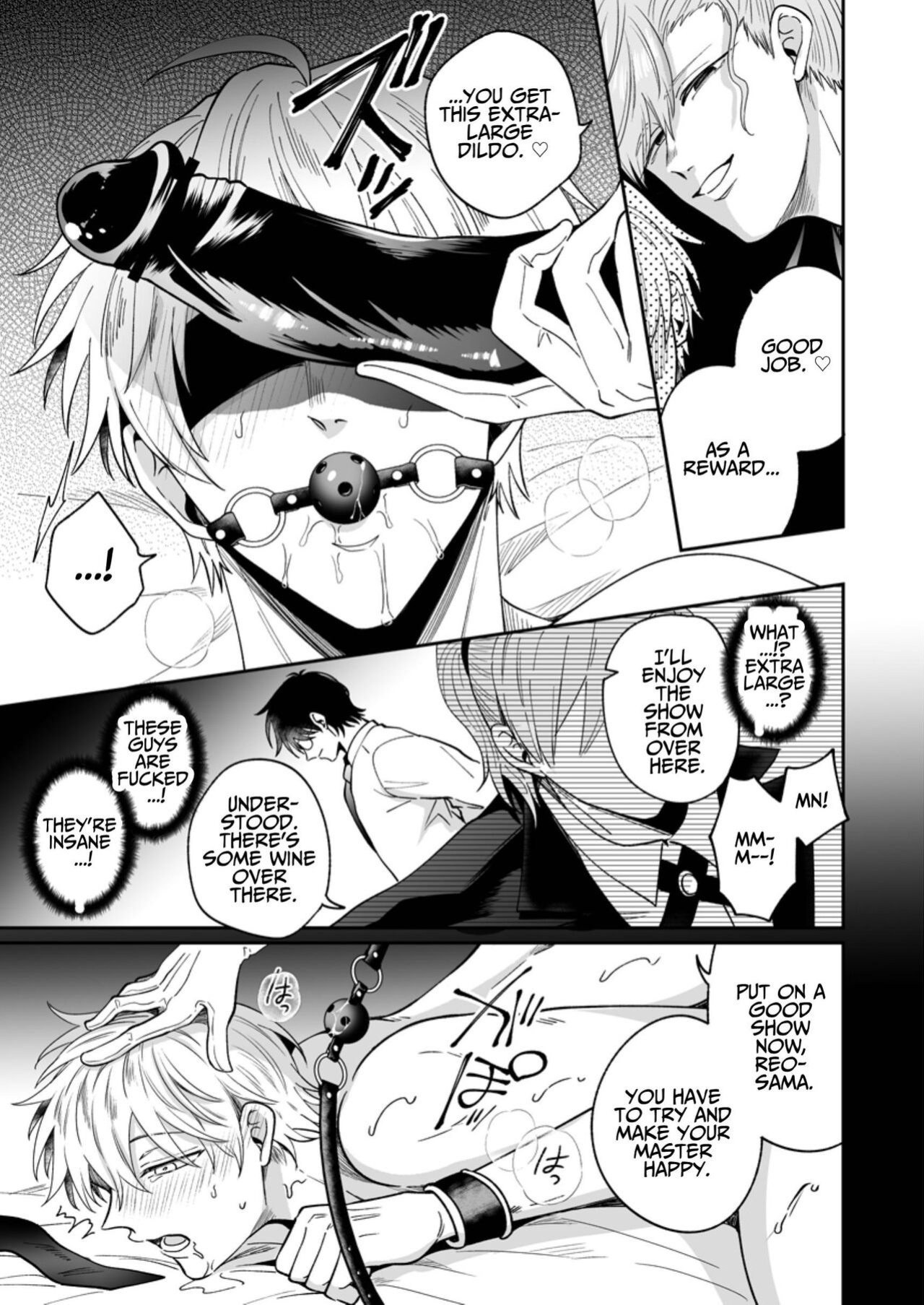 [SUMESHIYASAN] Impotent Ex-Host Playboy 3 Imprisoned Forever by a Freak
