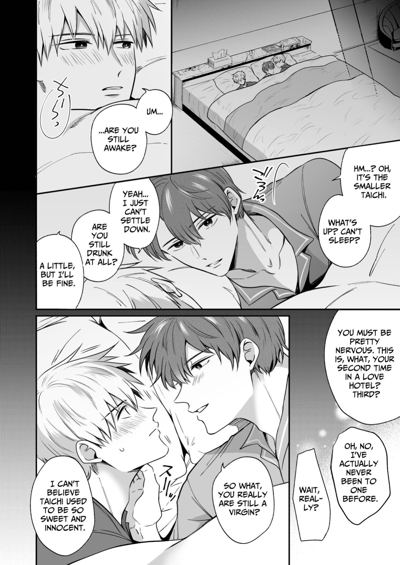 [SUMESHIYASAN] Office Worker's Love Hotel 8 Guys' Night EROS - College Boy Double-Dicked in a New World