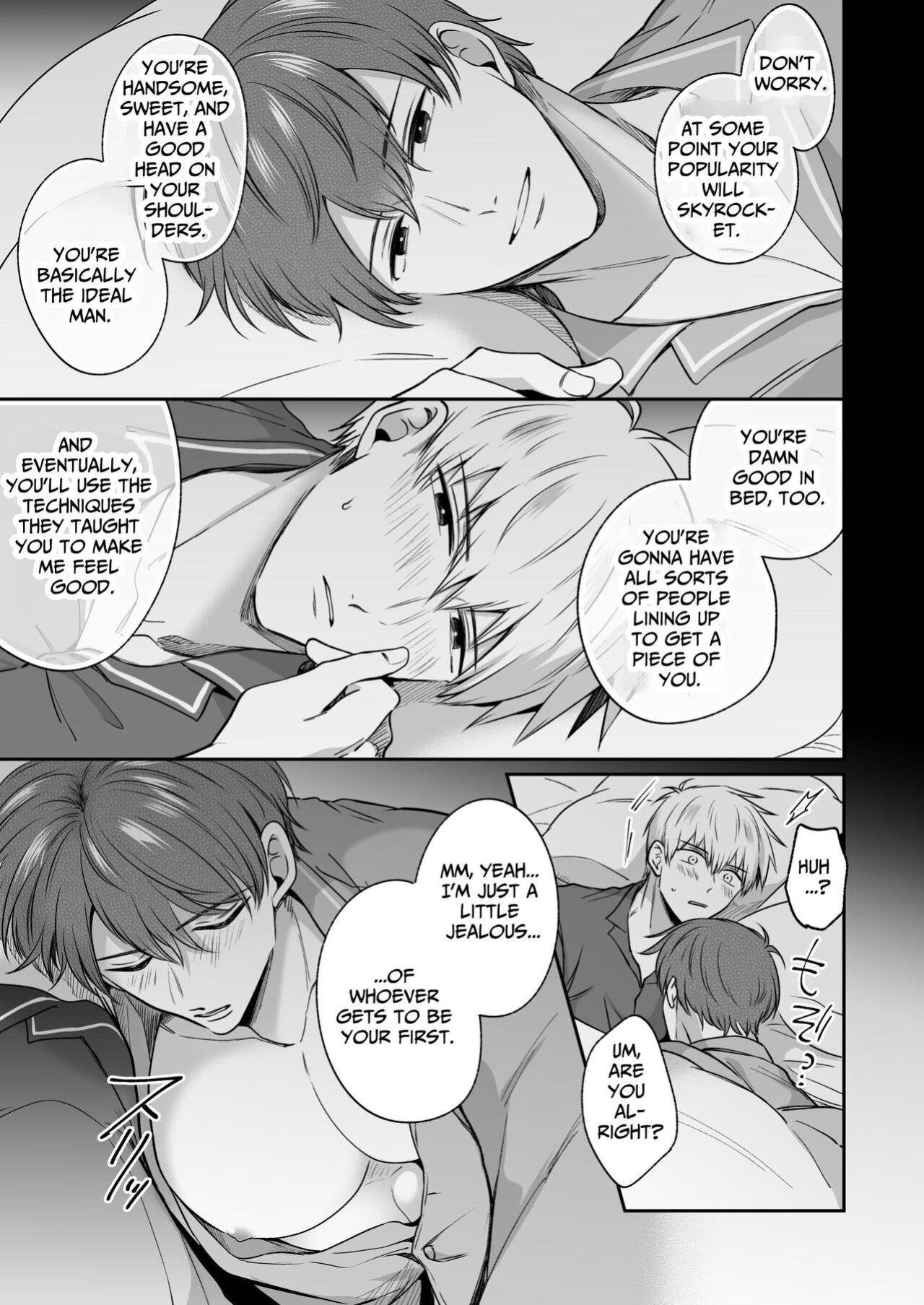 [SUMESHIYASAN] Office Worker's Love Hotel 8 Guys' Night EROS - College Boy Double-Dicked in a New World