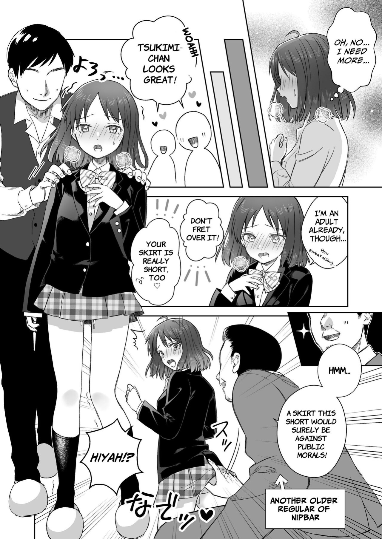 [Dolly-su (dorisu)] Nipuba- #2 Tsukimi-chan Cosplay no Maki | Nipple Bar- #2 Tsukimi-chan Cosplay Chapter