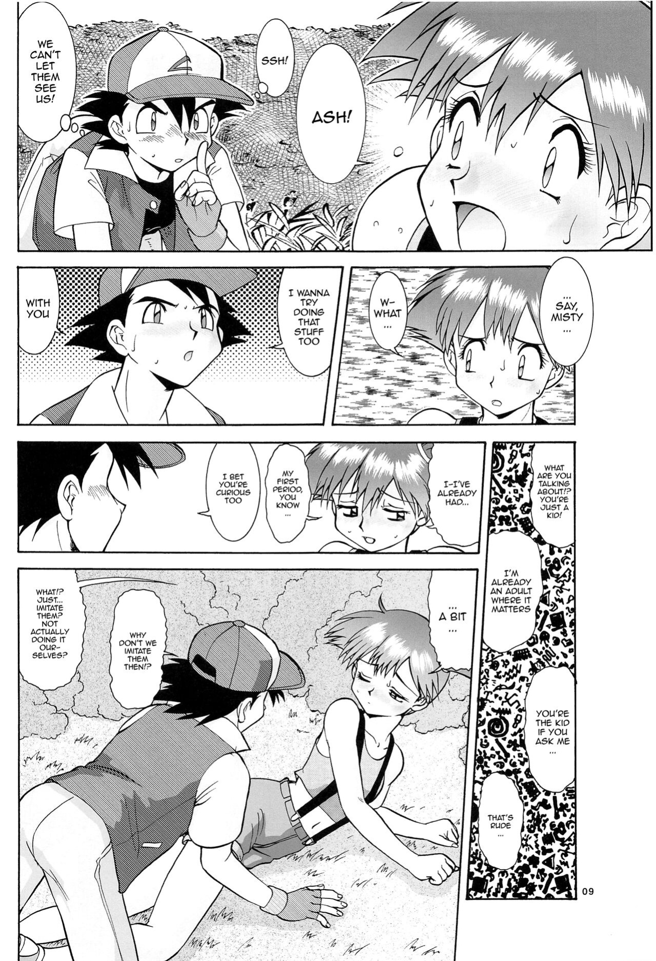 (C103) [Tsurikichi-Doumei (Umedama Nabu)] Kasumi to Kasumi / Misty and Misty (Pokémon)