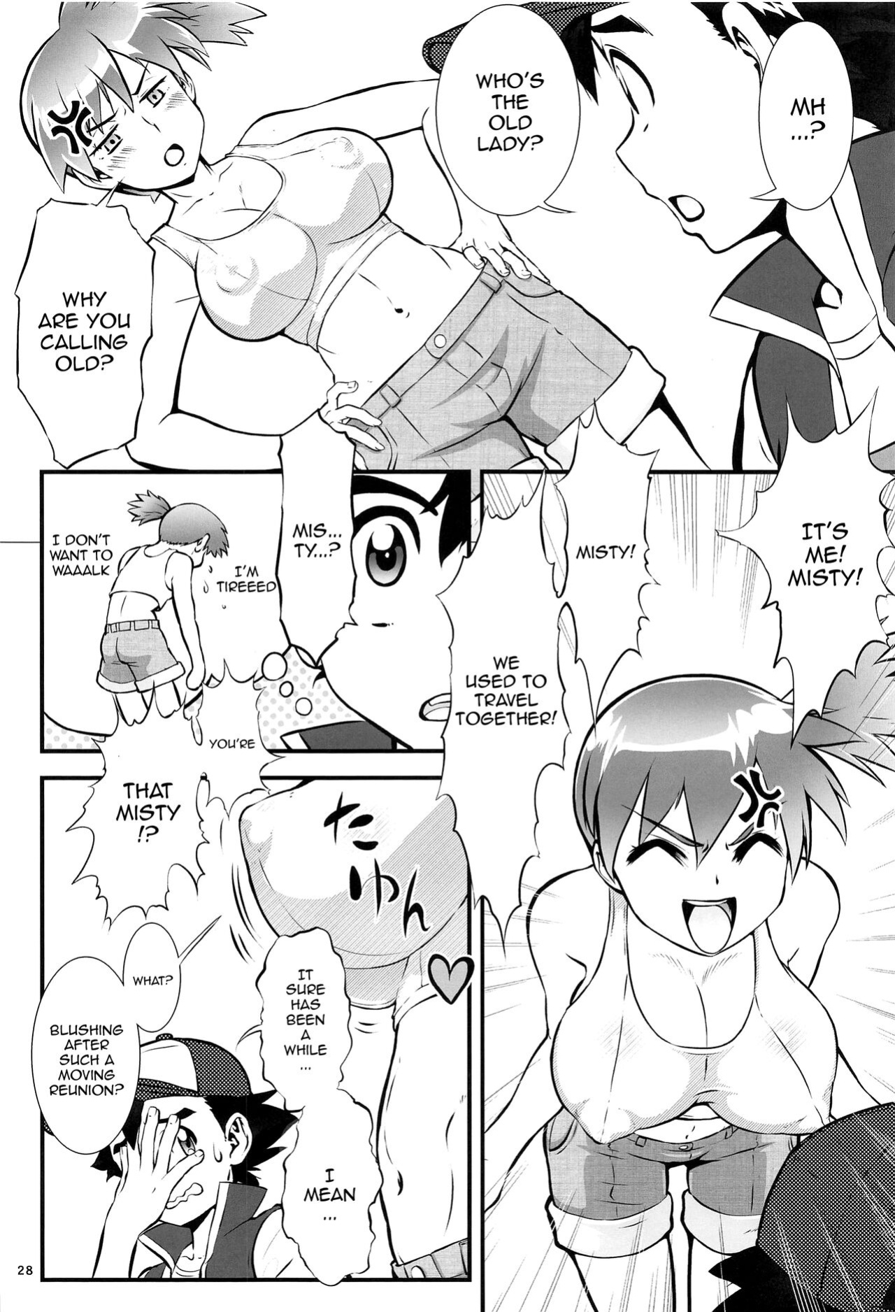 (C103) [Tsurikichi-Doumei (Umedama Nabu)] Kasumi to Kasumi / Misty and Misty (Pokémon)