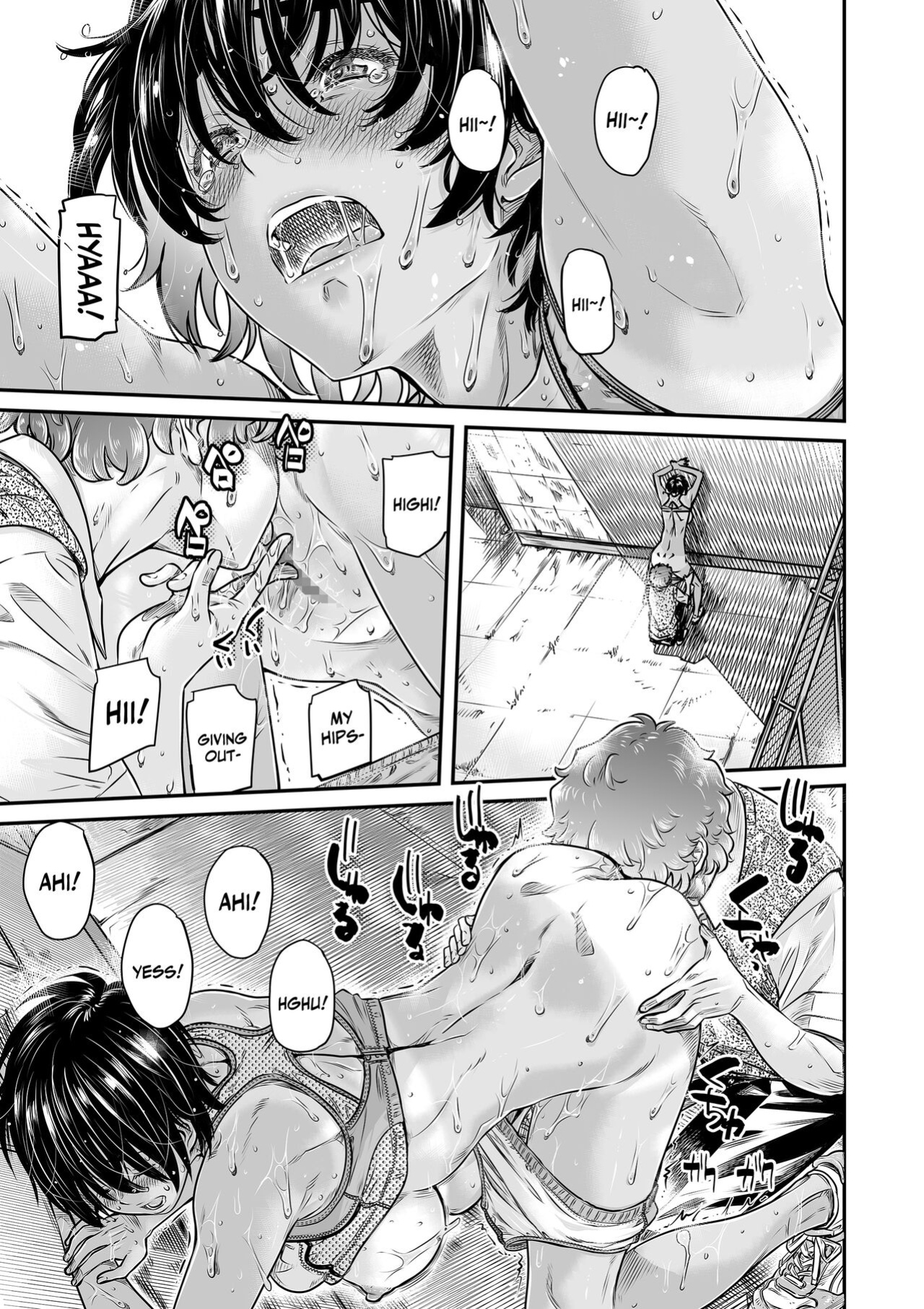 [Burning Shimai (MARUTA)] Shinchou 175cm no Rikujou Joshi | A 175cm-Tall Track-and-Field Girl Wants to Run with Her Male Kouhai's Semen Inside Her