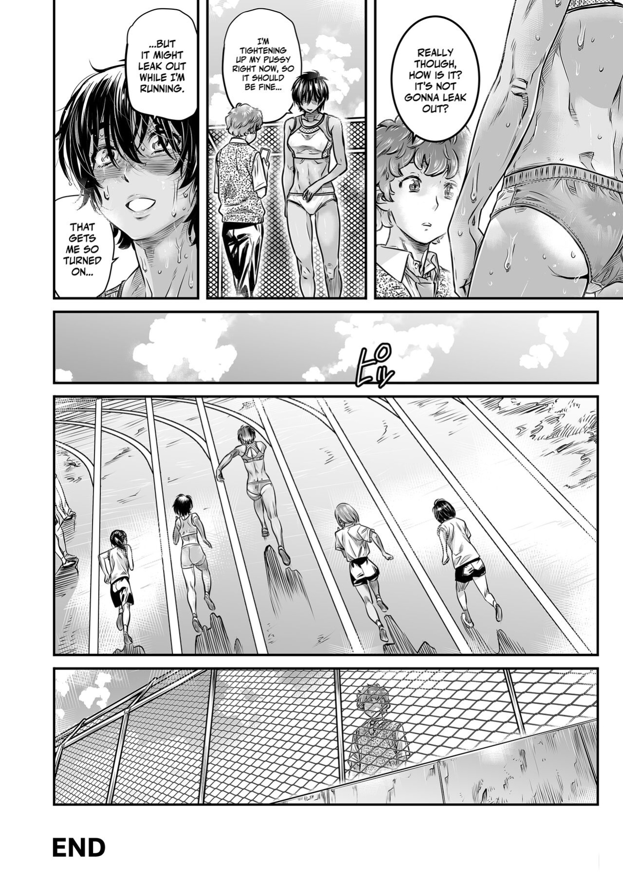 [Burning Shimai (MARUTA)] Shinchou 175cm no Rikujou Joshi | A 175cm-Tall Track-and-Field Girl Wants to Run with Her Male Kouhai's Semen Inside Her