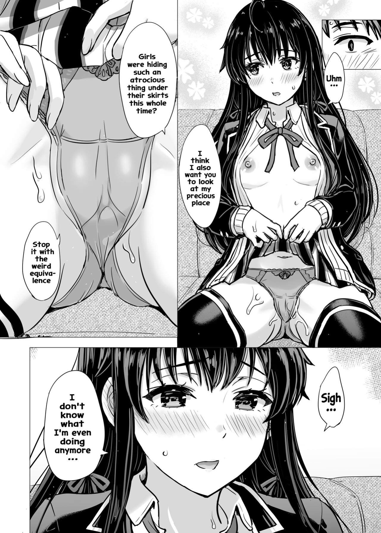 [Inanaki Shiki] Yukinon Manga (Yahari Ore no Seishun Love Come wa Machigatteiru.) [Hikarinokaze]