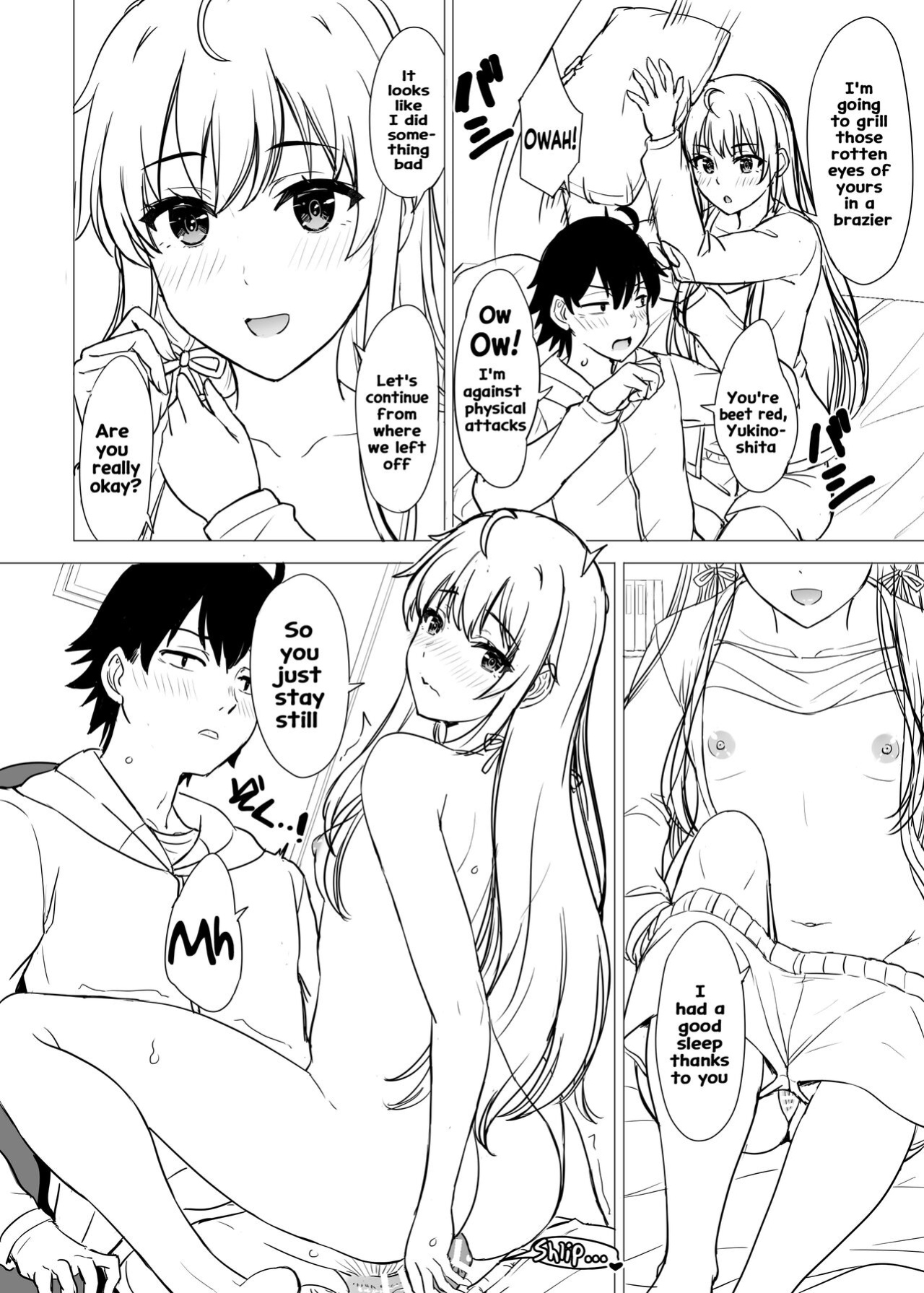 [Inanaki Shiki] Yukinon Manga (Yahari Ore no Seishun Love Come wa Machigatteiru.) [Hikarinokaze]
