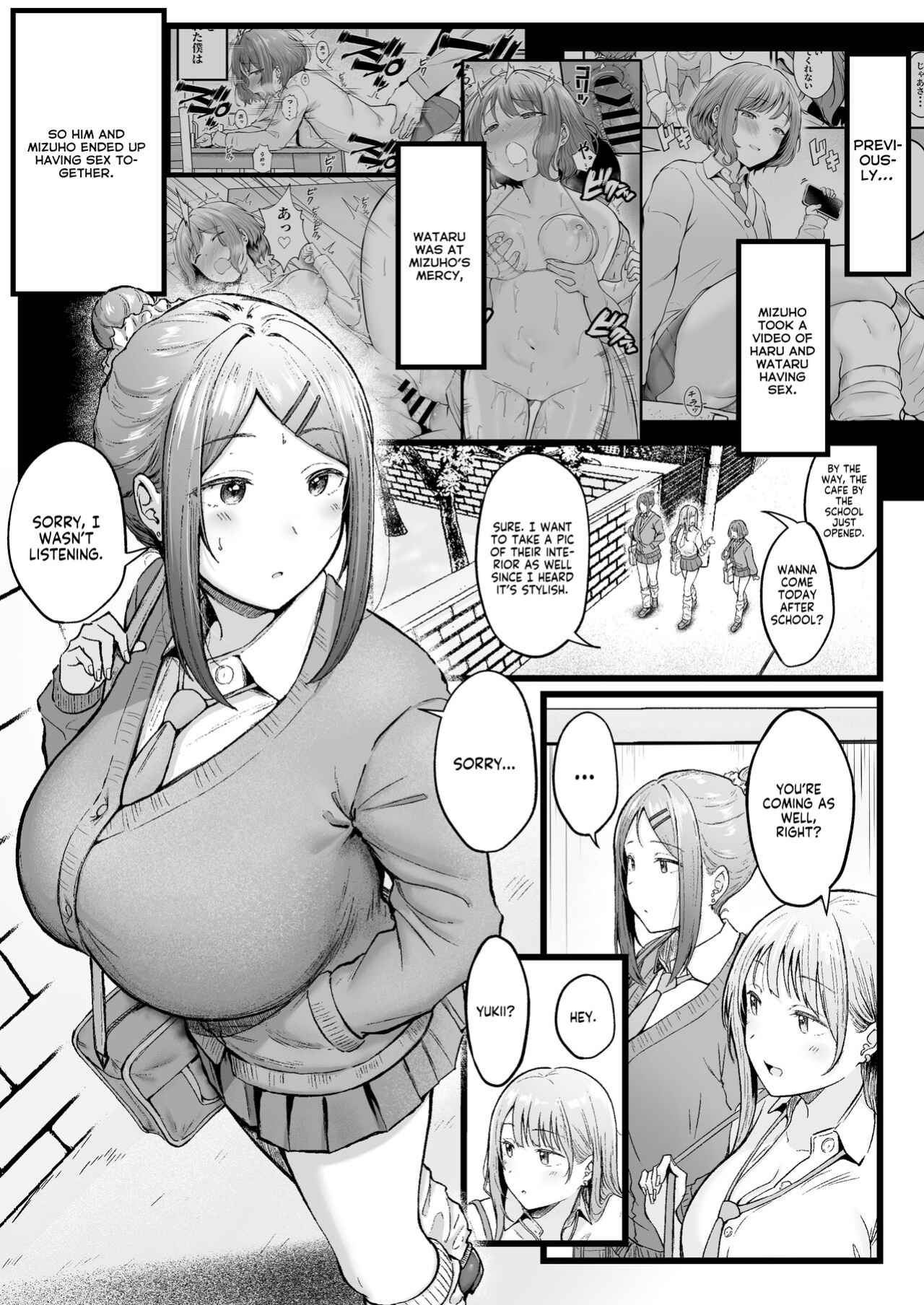 [Nekomimi to Kuro Mask (cielo)] Joshiryou Kanrinin no Boku wa Gal Ryousei ni Furimawasarete masu 3 | Swayed by the Gals in the Girls' Dorm I Manage 3 [flowerswamp]