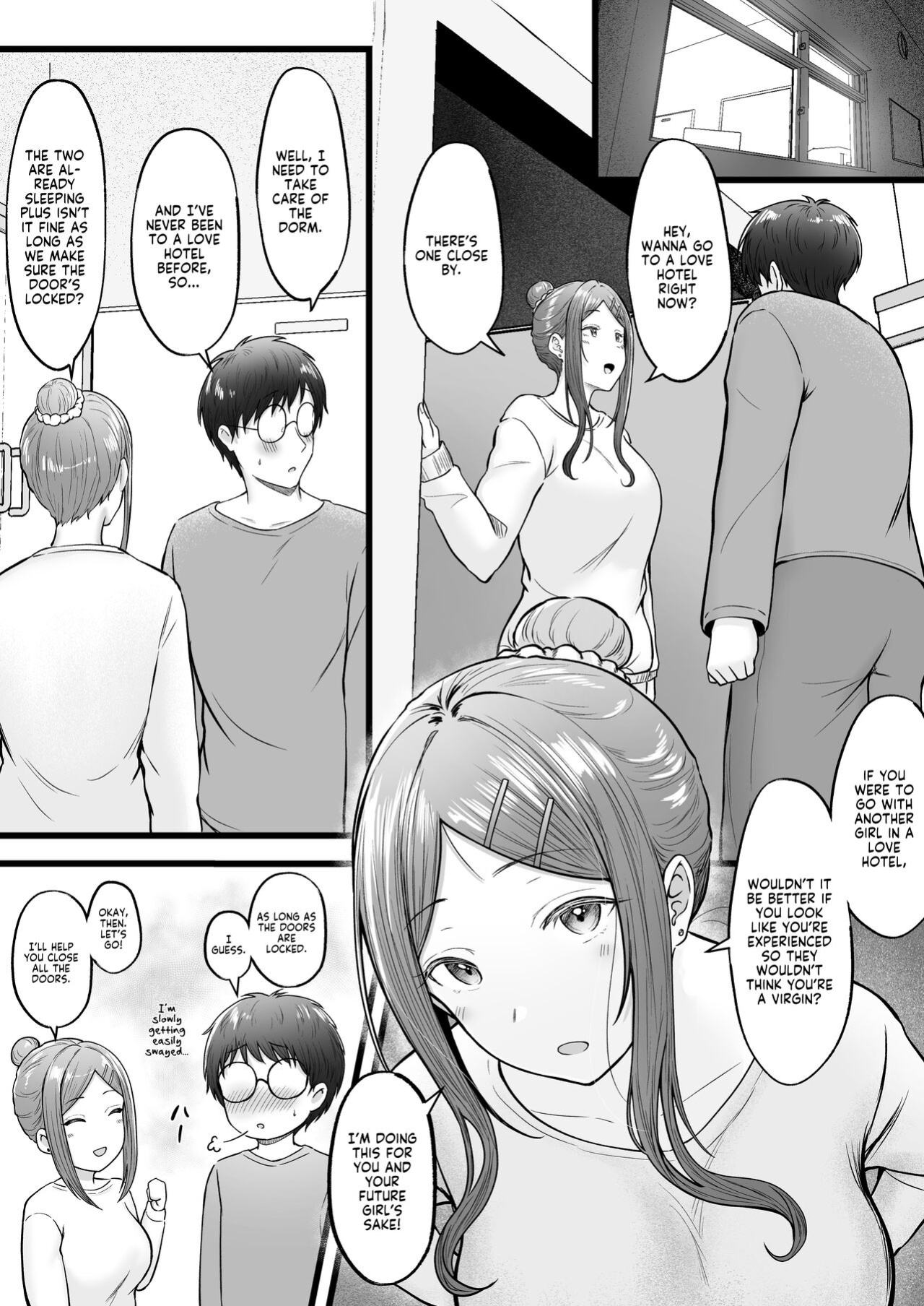 [Nekomimi to Kuro Mask (cielo)] Joshiryou Kanrinin no Boku wa Gal Ryousei ni Furimawasarete masu 3 | Swayed by the Gals in the Girls' Dorm I Manage 3 [flowerswamp]