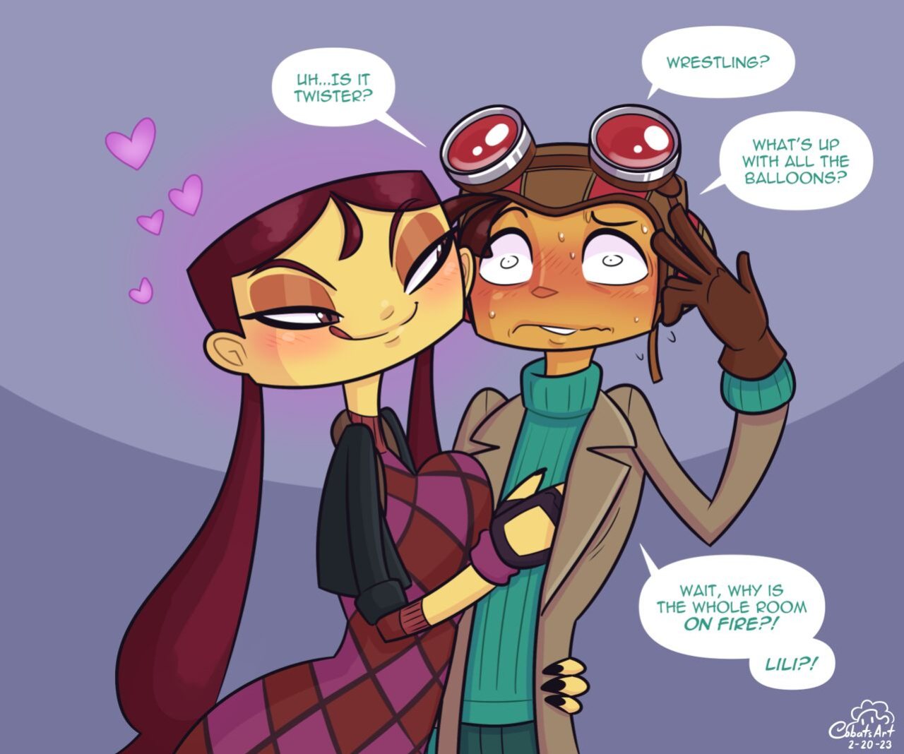 [Cobatsart] Psycho NotSFW (Psychonauts)