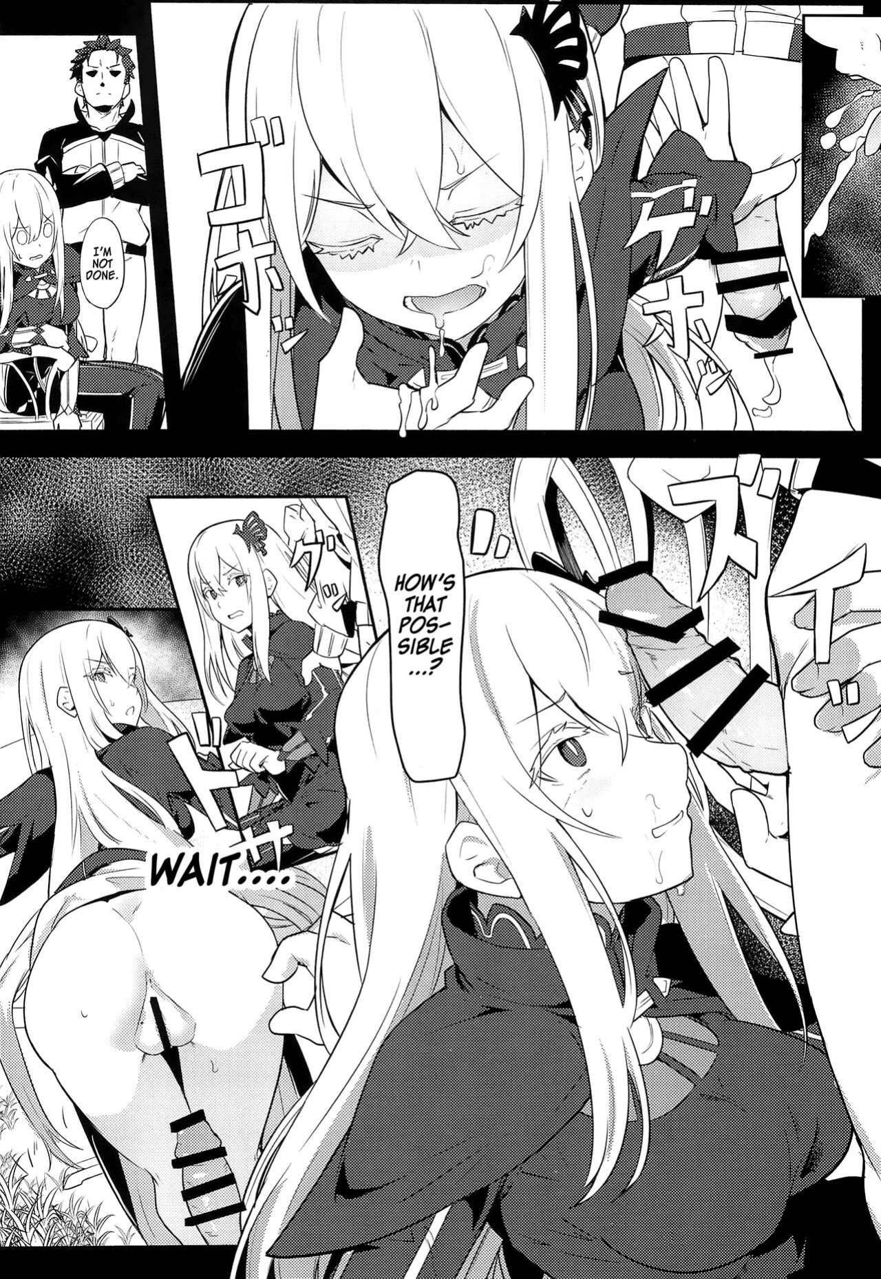 (C99) [Ohanabatake (Siseki Hirame)] Echidna sukebebon I (Re:Zero kara Hajimeru Isekai Seikatsu) [Kinsei Translations]