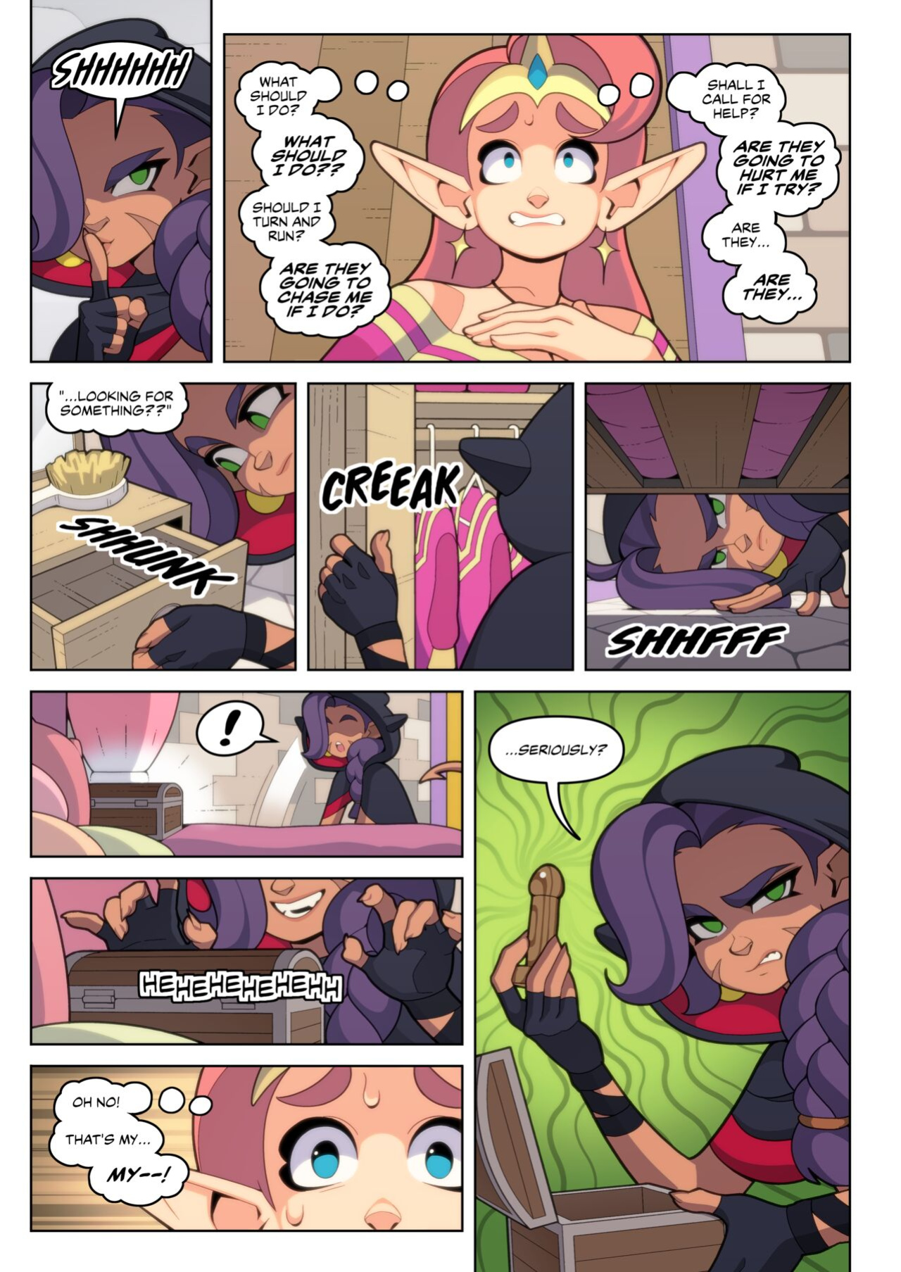 [Erotibot] Stellar & Stiletto (Comic)