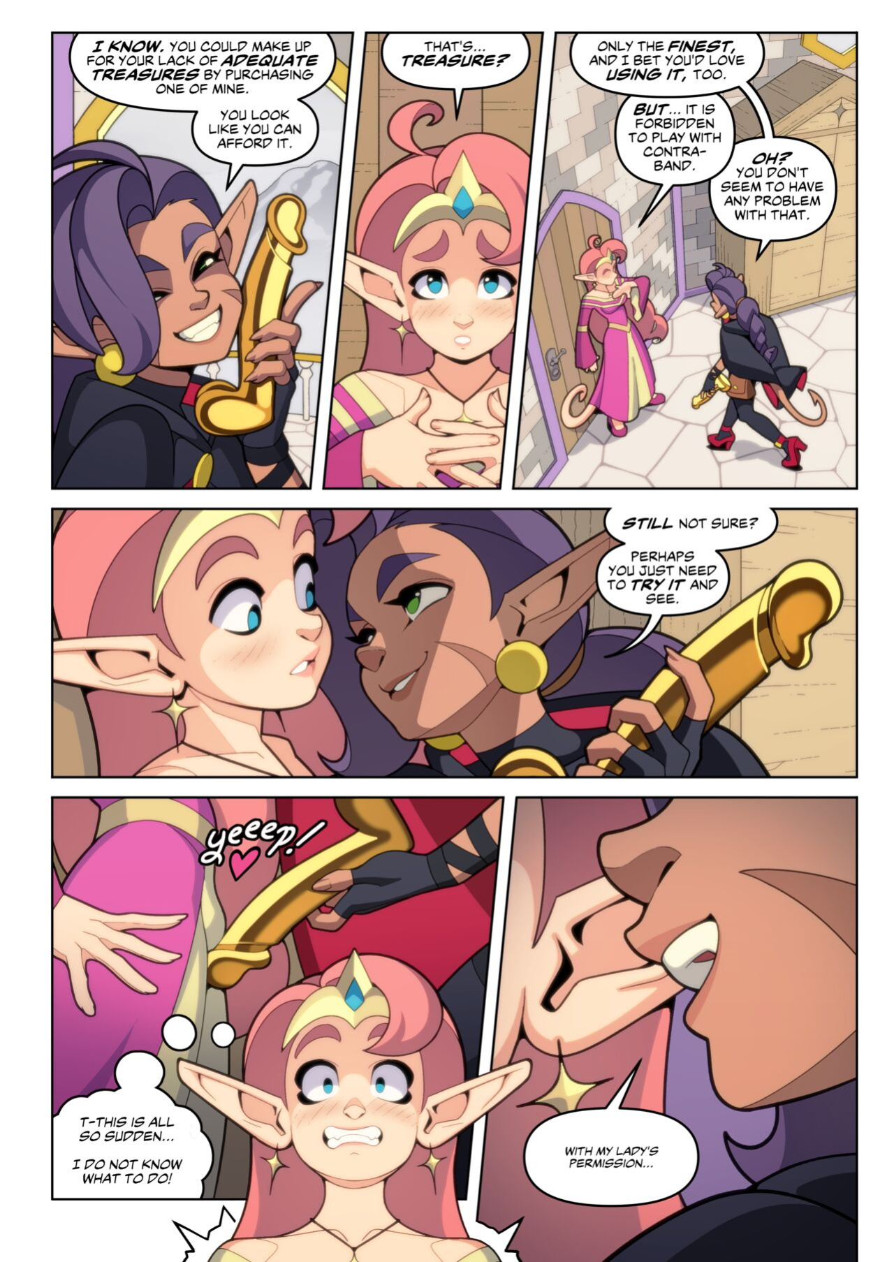 [Erotibot] Stellar & Stiletto (Comic)