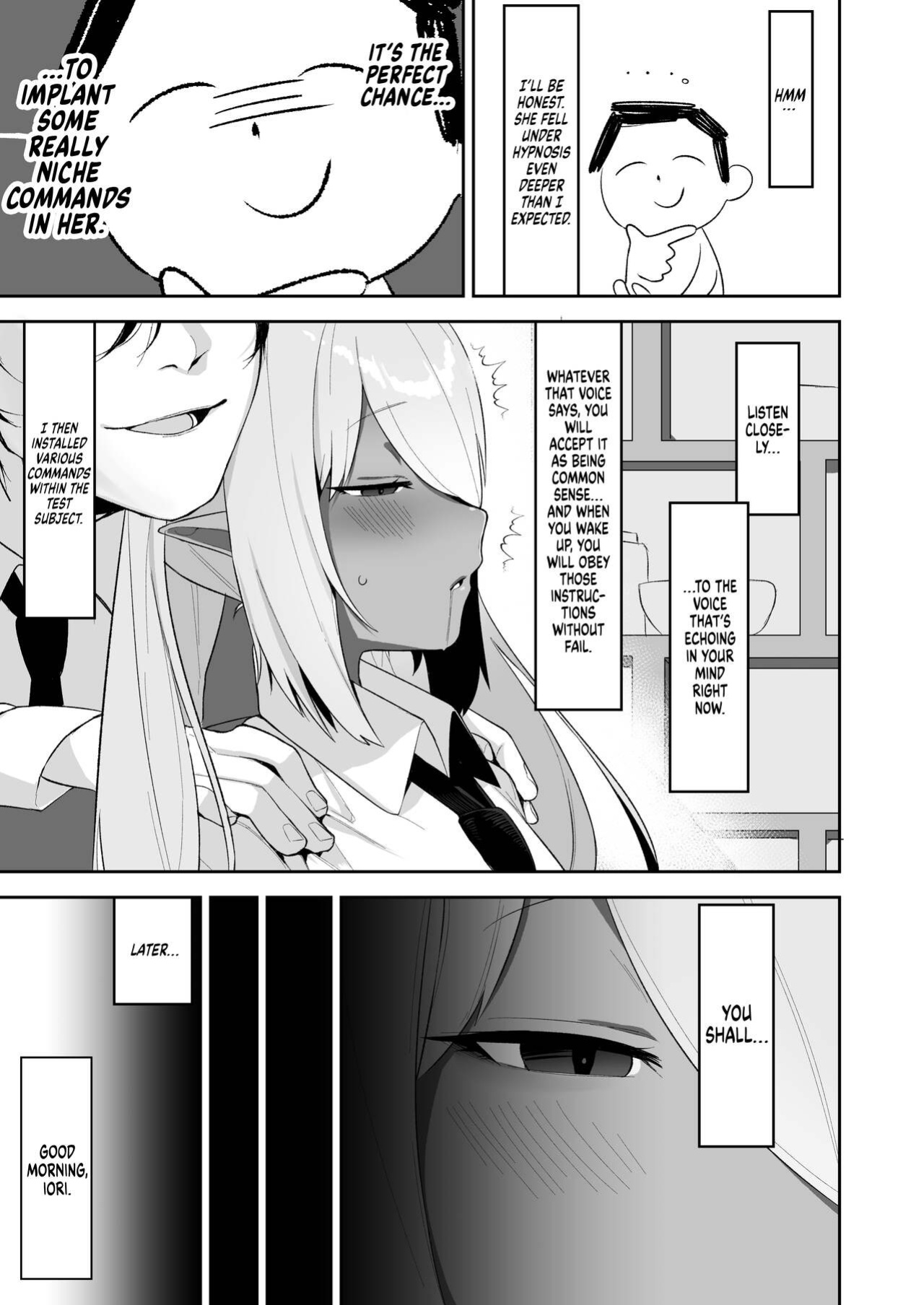 [Salty Dog. (Umashio)] Shiromi Iori o Hypno-ru. | Shiromi Iori Gets Hypnotized. (Blue Archive) [Xzosk]
