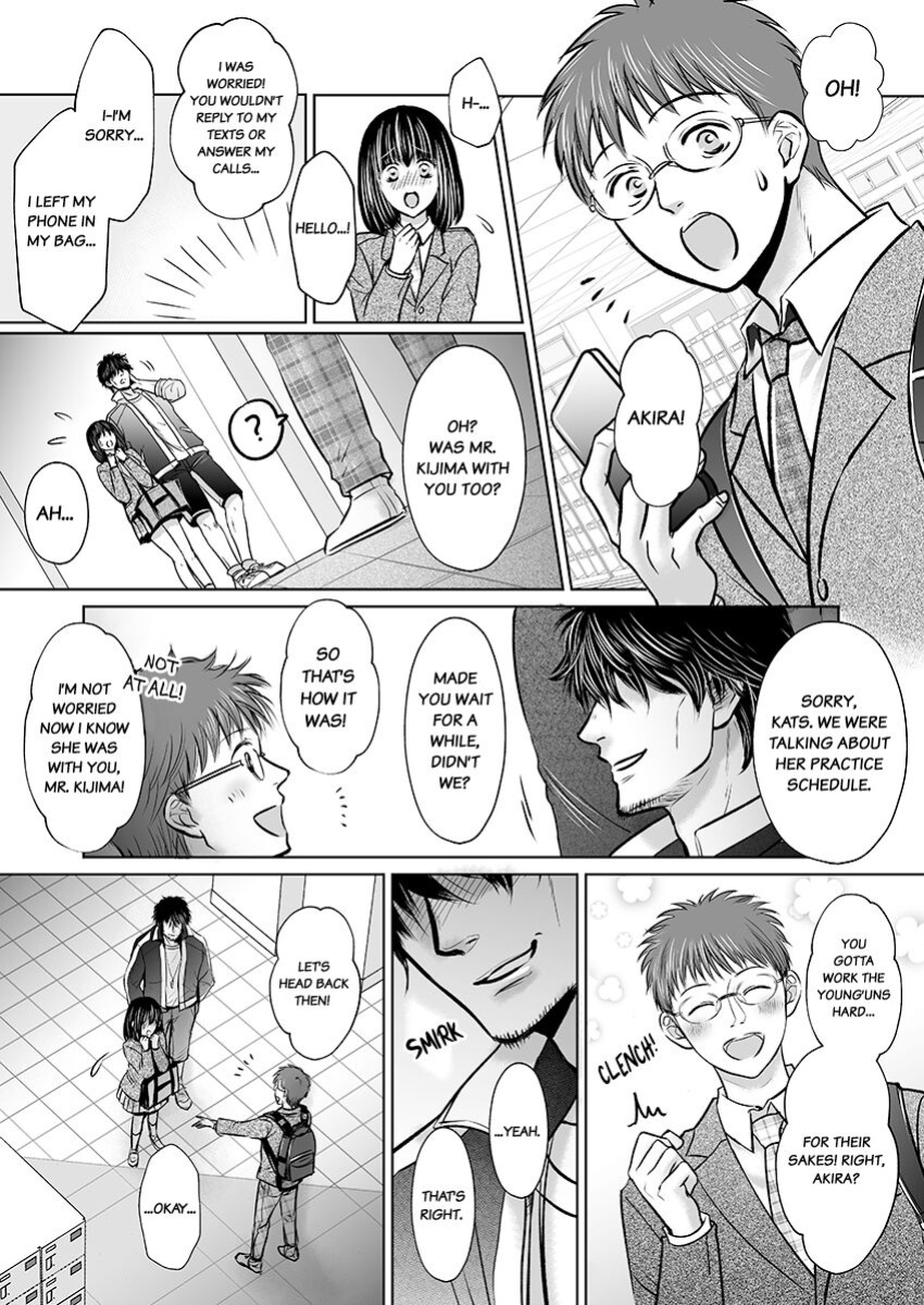 [Amazato] Kareshi no Menomaede… Haitteru!? ~Zetsurin Coach no Namahame Zecchou Shidou~ 1-2 | Fucked in Front of My Boyfriend! Bareback Orgasm Drills With My Coach 1-2