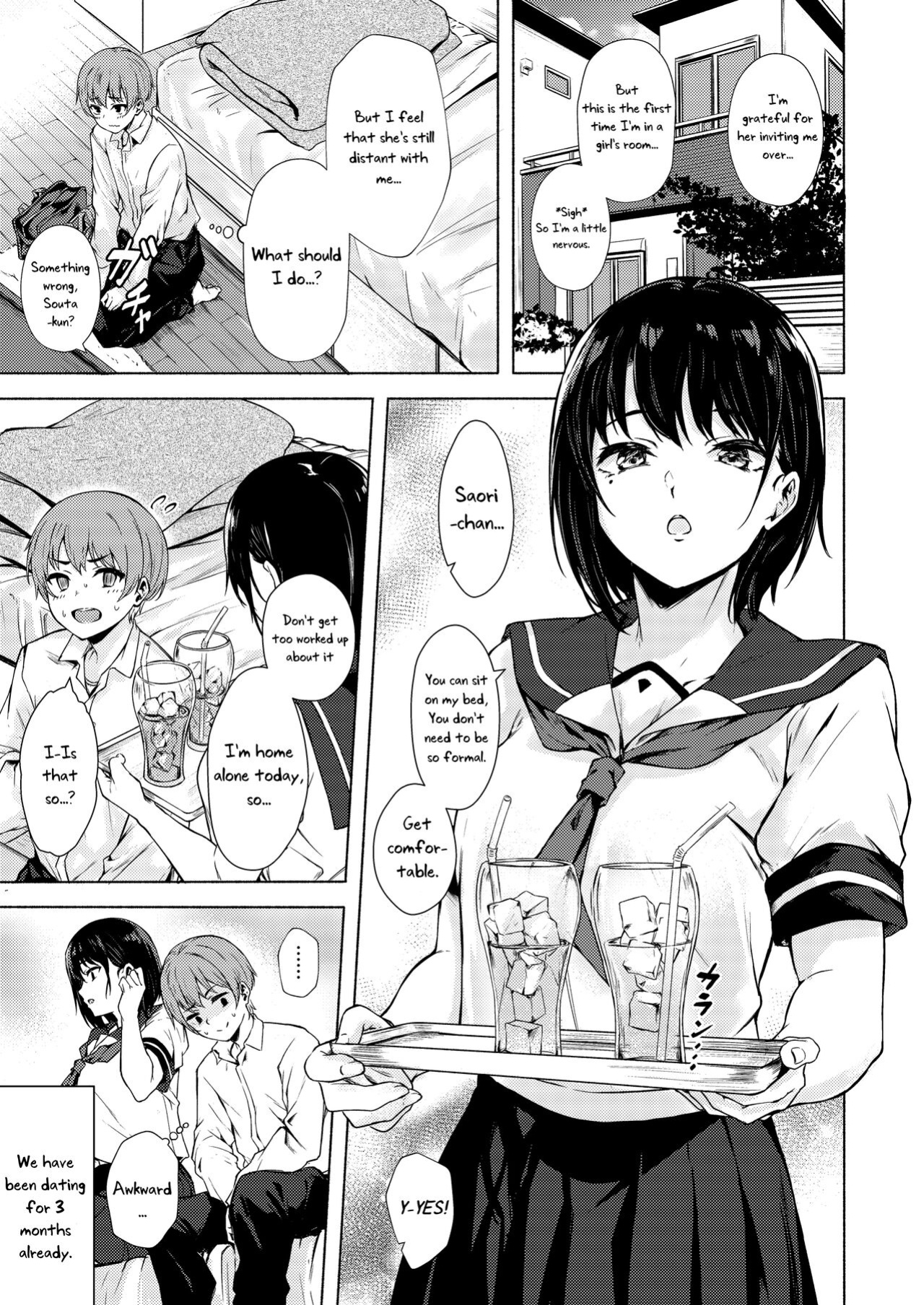 [7 Rensa (Aramaki Echizen)] Okki na Saori-chan wa Bukiyou ni Eroi [Uncle Bane]
