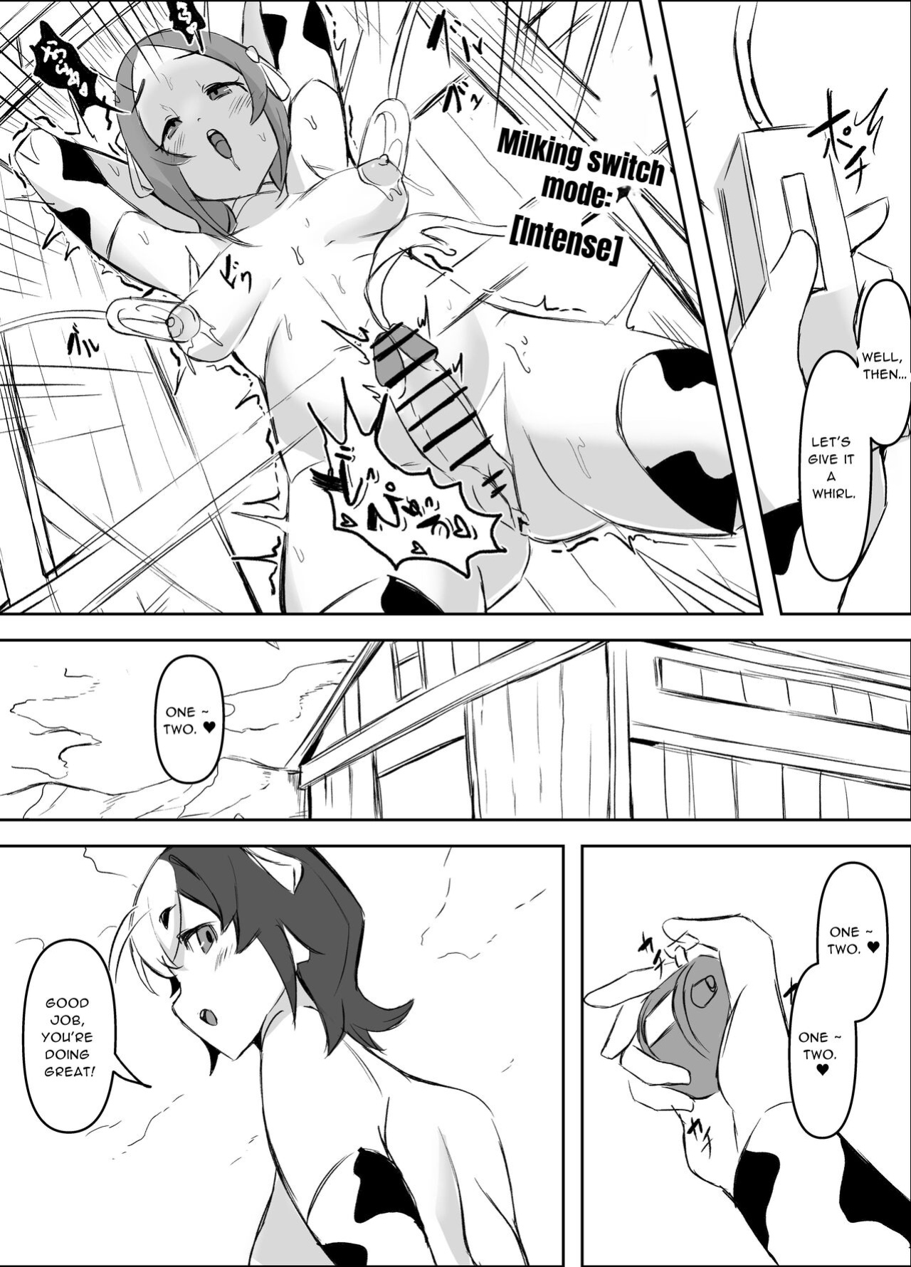 [Honyuubin (Tikubin)] Futanari Sakusei Bokujou Monogatari | Futanari Cumsuckery Ranch Tale [RWfuta]