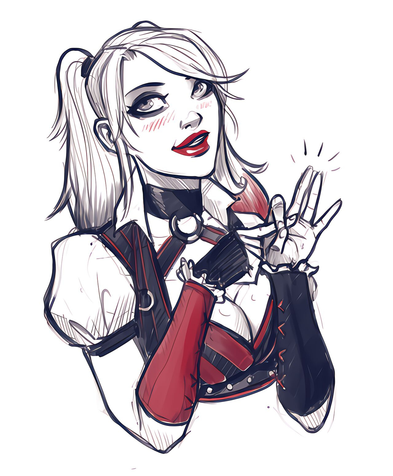 [DevilHS] Harley Quin Superslut + Extras (Upscaled)