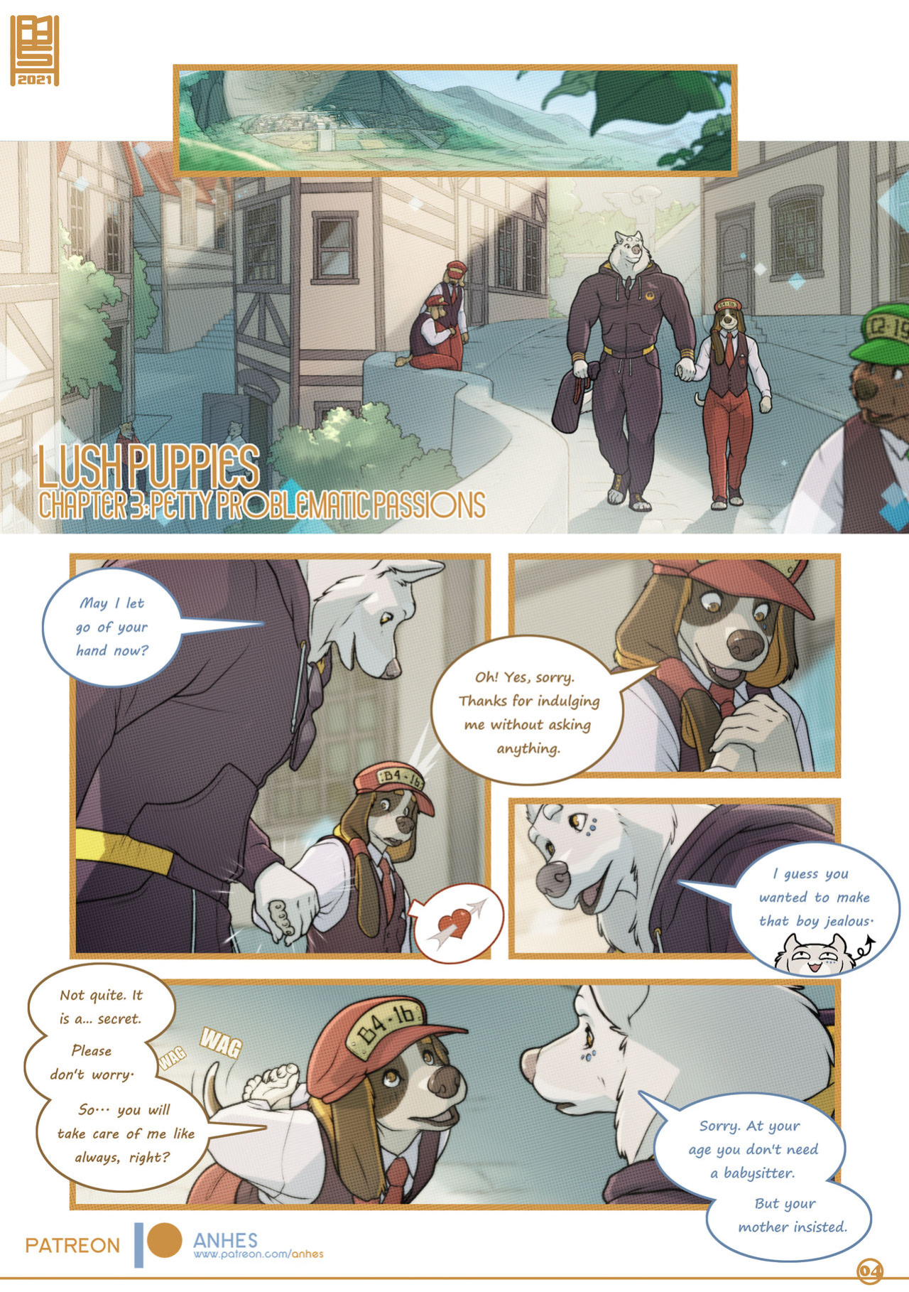 [Anhes] Lush Puppies Chapter 3: Petty Problematic Passions