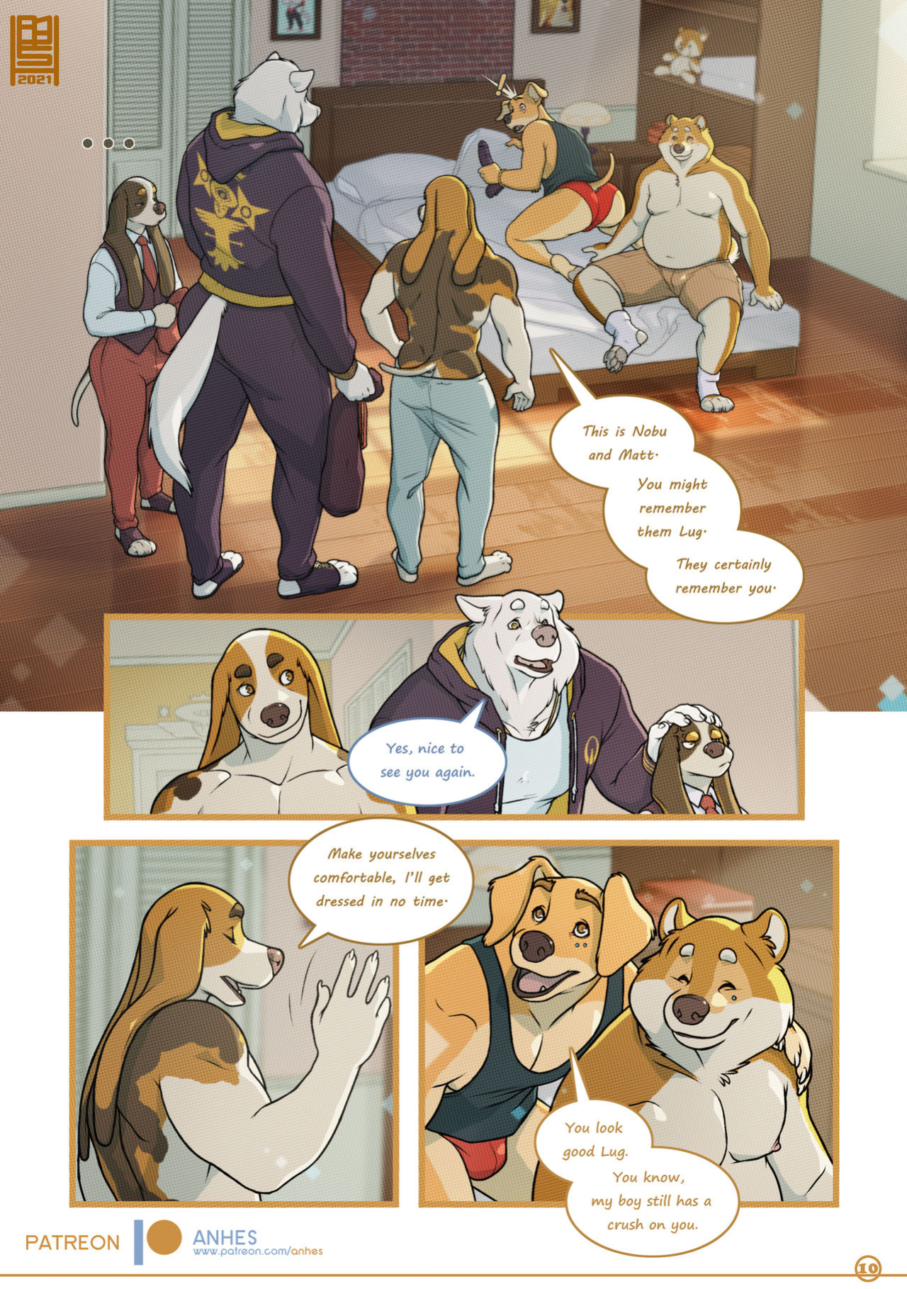 [Anhes] Lush Puppies Chapter 3: Petty Problematic Passions