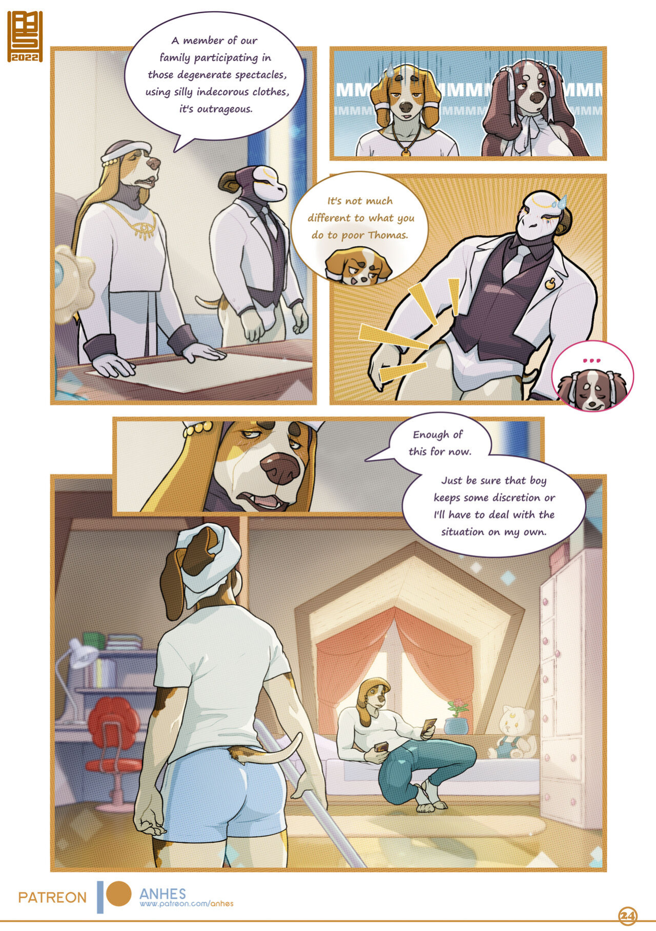 [Anhes] Lush Puppies Chapter 3: Petty Problematic Passions