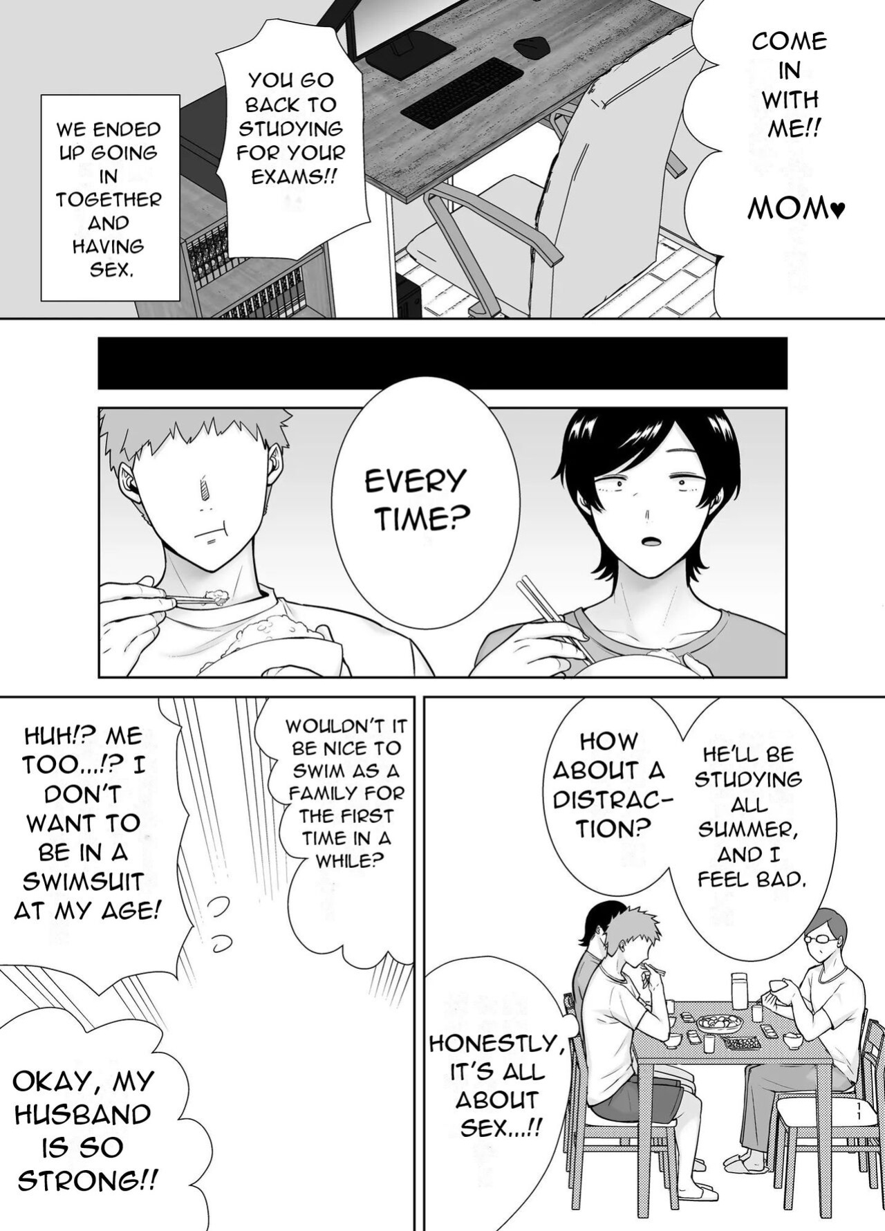 [Boin-Do(Siberian Hahasky)] Mothers are women Too 3! [Uncensored][DarklordMTLs]