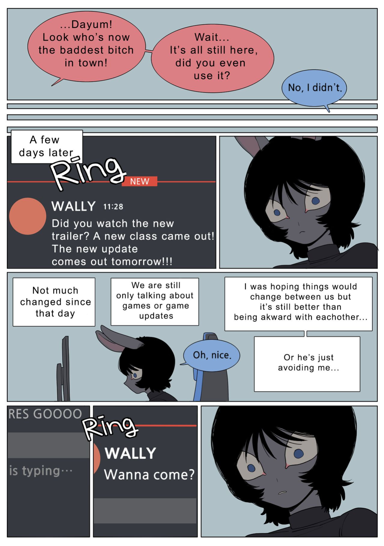[SPARROWL] New Days (Clean-up and Translated)
