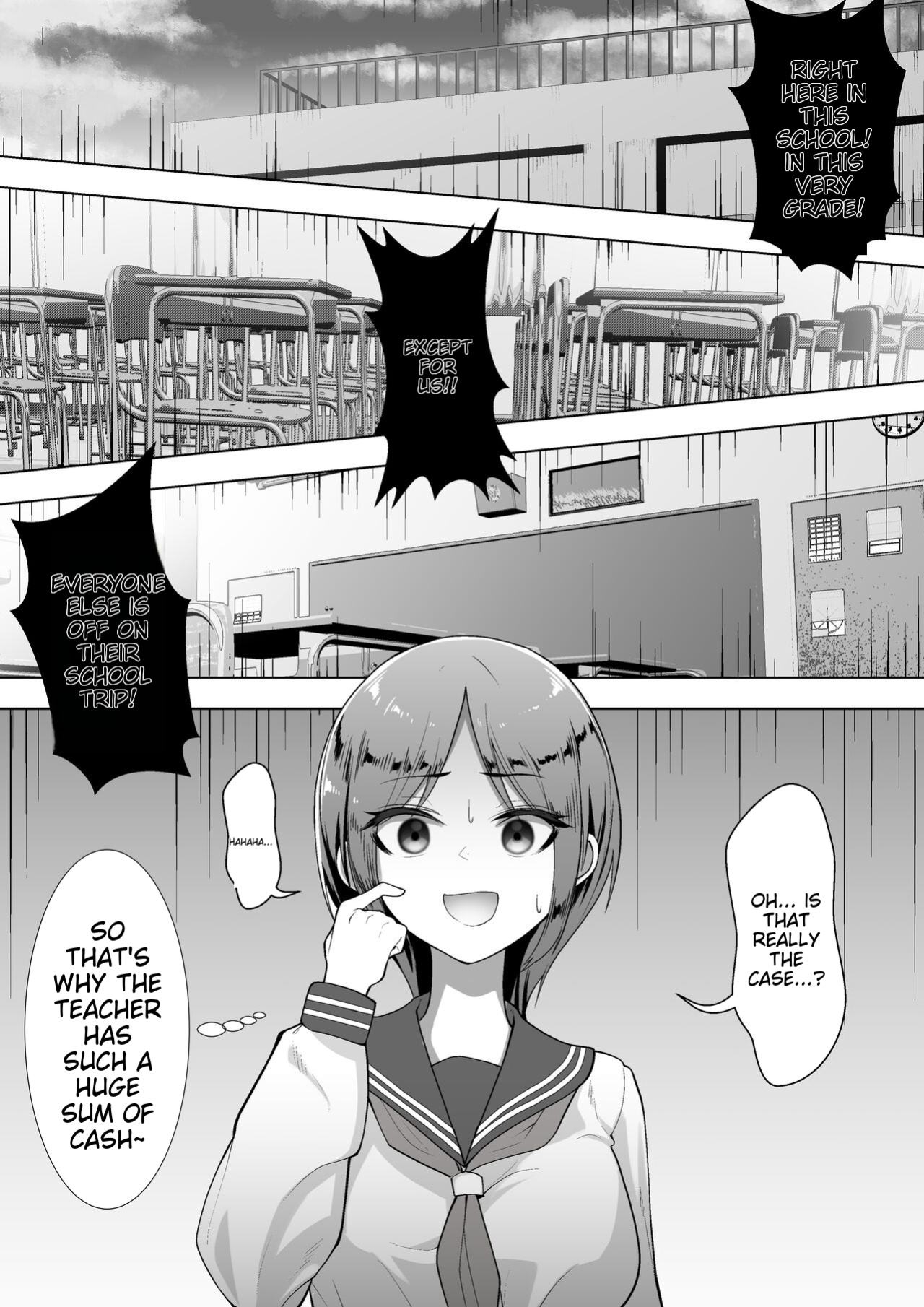 [Shuuchi no Jijitsu (Takamura)] Ririka no Jikken [MTL]
