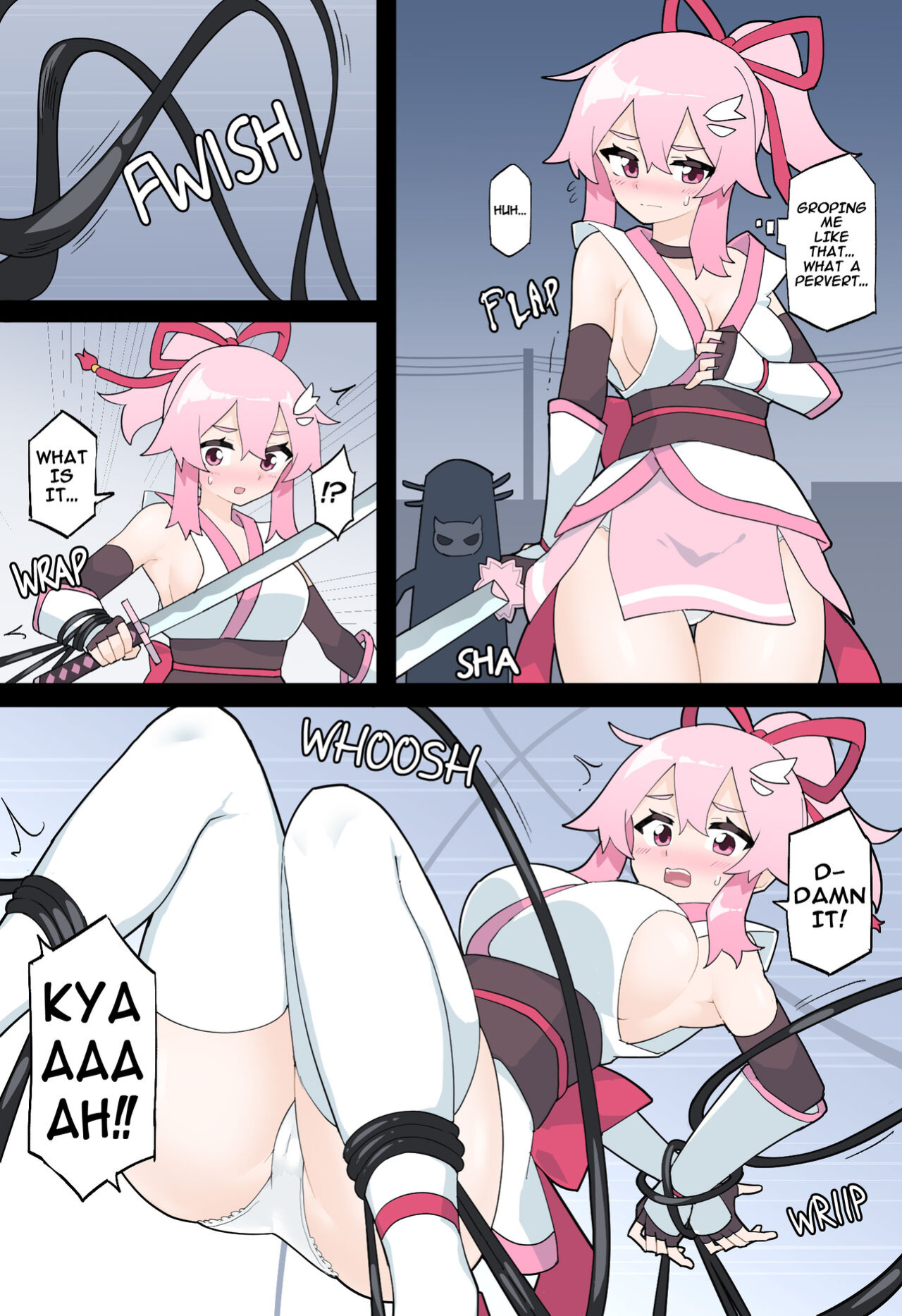[Yumekakiya (MuuMuu, Rioreori)] Hana no Kunoichi Karen Daiikkan | Karen The Flower Kunoichi Chapter 1