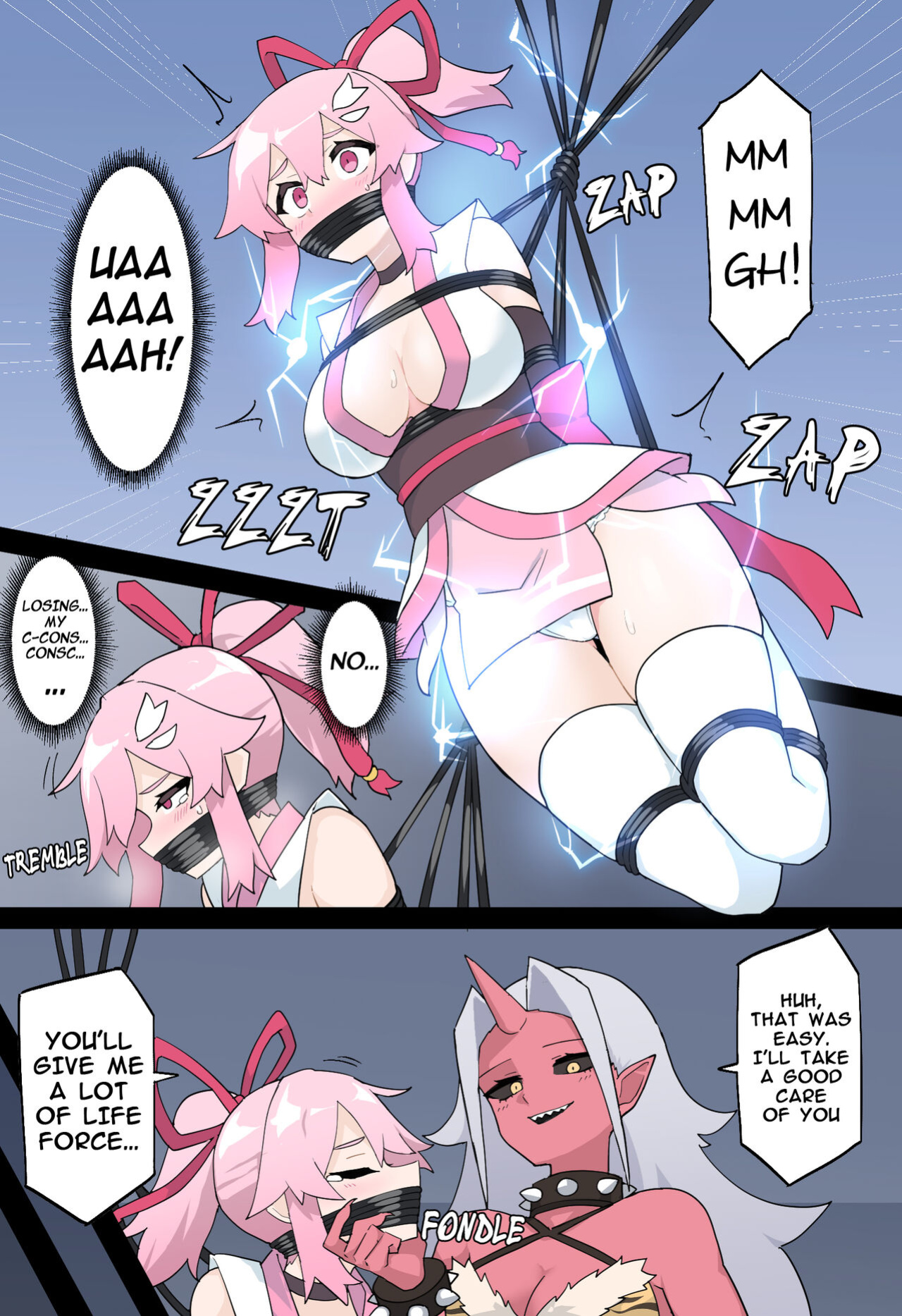 [Yumekakiya (MuuMuu, Rioreori)] Hana no Kunoichi Karen Daiikkan | Karen The Flower Kunoichi Chapter 1