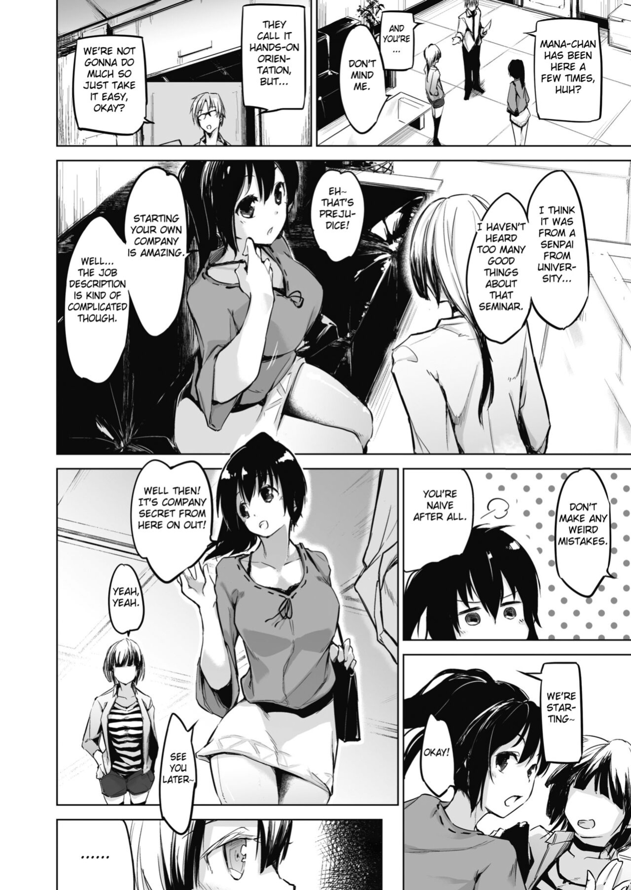 [Shijokko] Sennou Sareru dake no Kantan na Oshigoto desu [Fated Circle] [Incomplete]