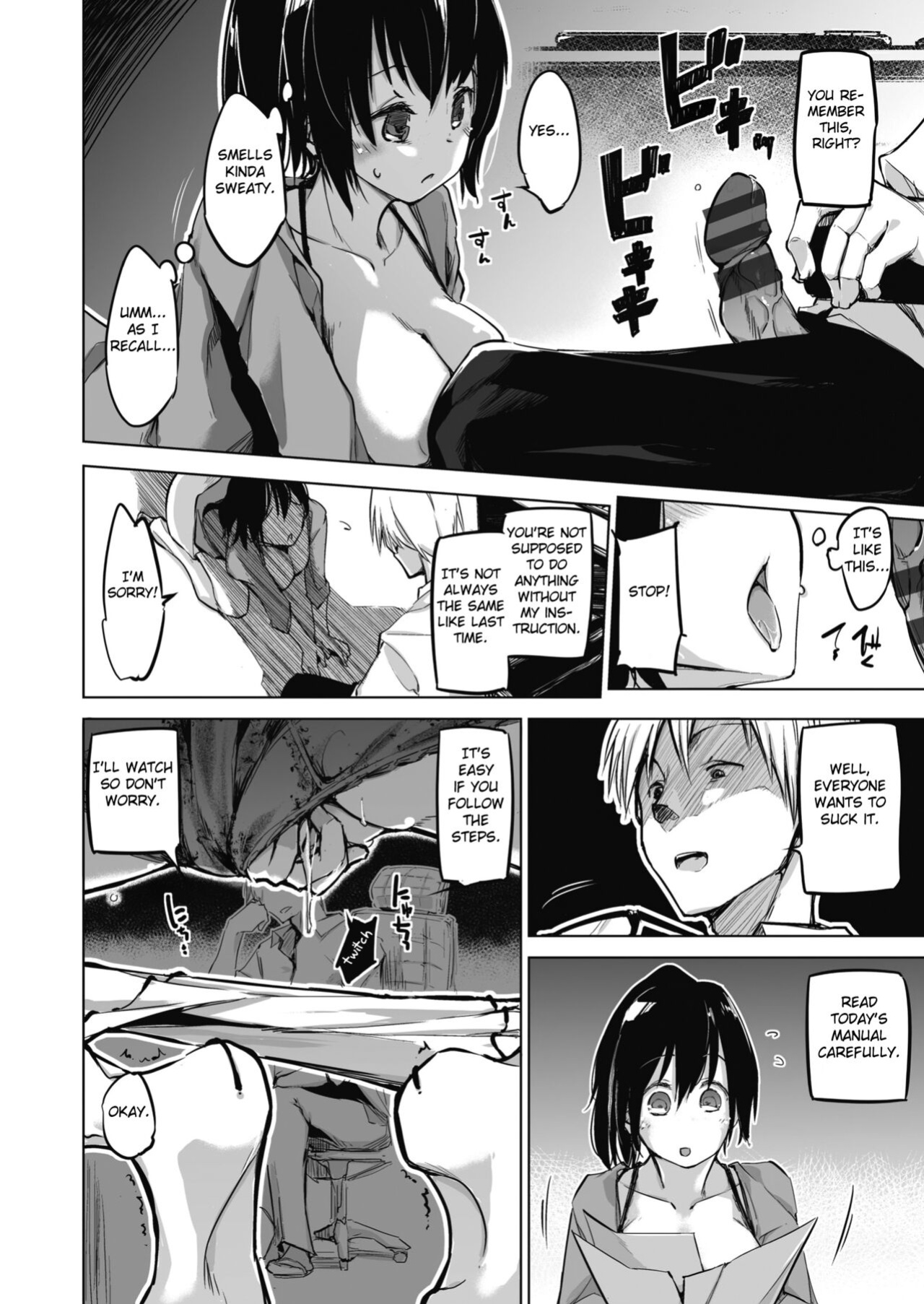 [Shijokko] Sennou Sareru dake no Kantan na Oshigoto desu [Fated Circle] [Incomplete]