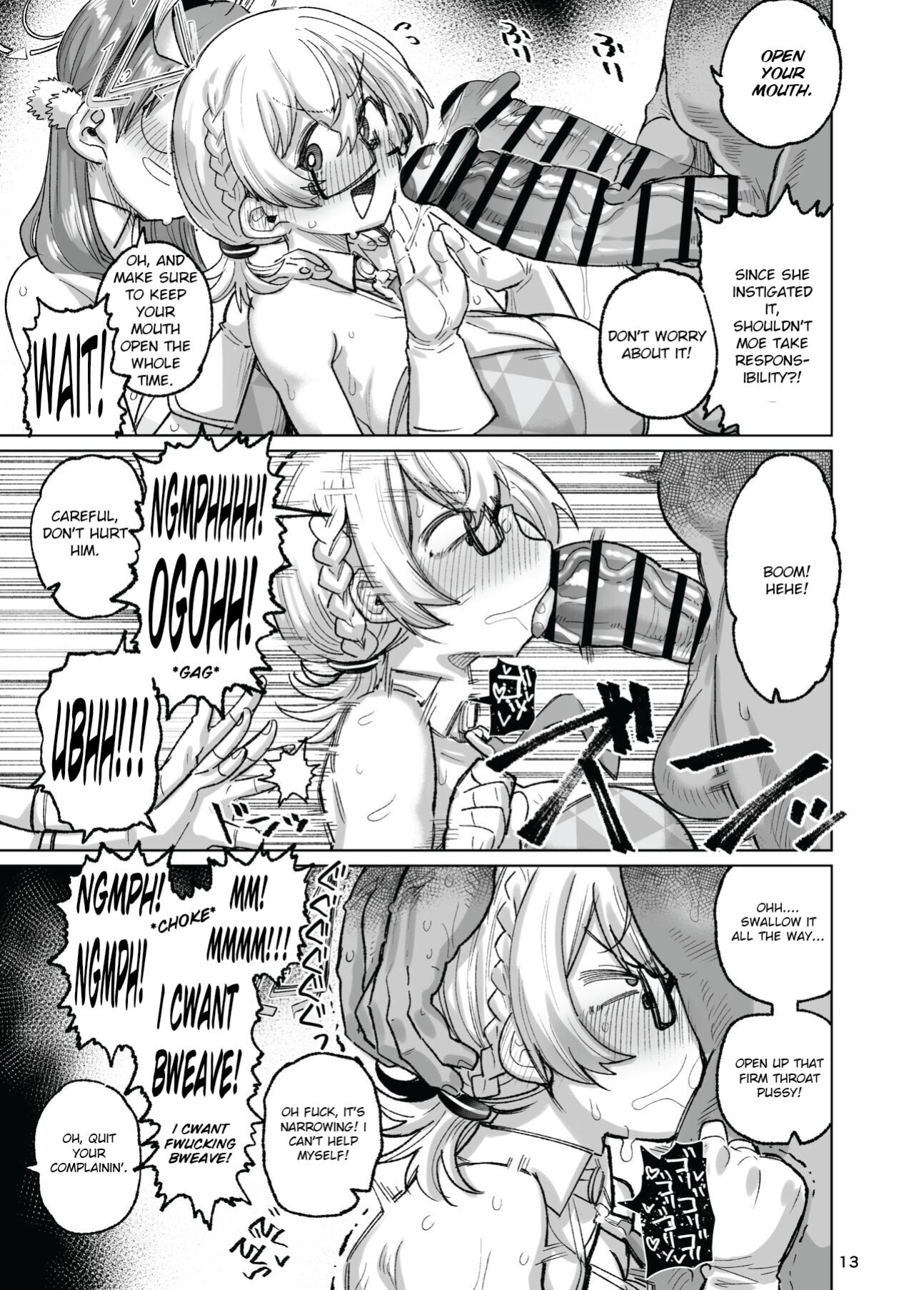 [Nikutai Gengo Club (Dekosuke)] Sukitooru Ero Megane (Blue Archive) [Nudgenudge]